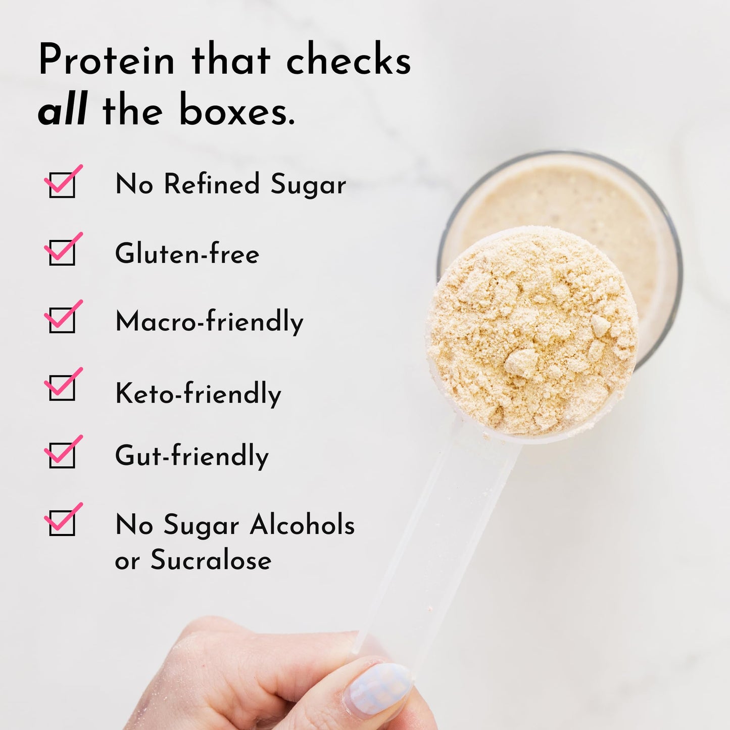 JUST INGREDIENTS Salted Caramel Protein Powder 23