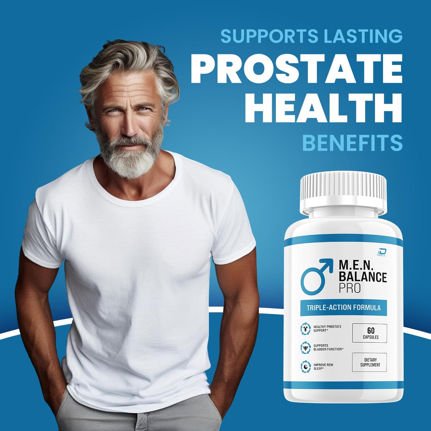 Indelo M.E.N Balance Pro Supplement 300 Capsules