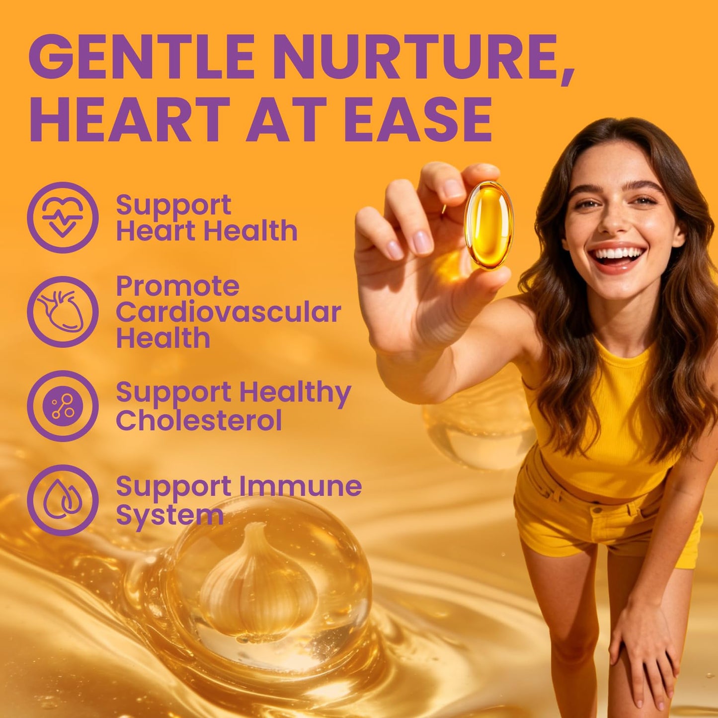 Aube'Azur Aged Garlic Extract Softgels 180