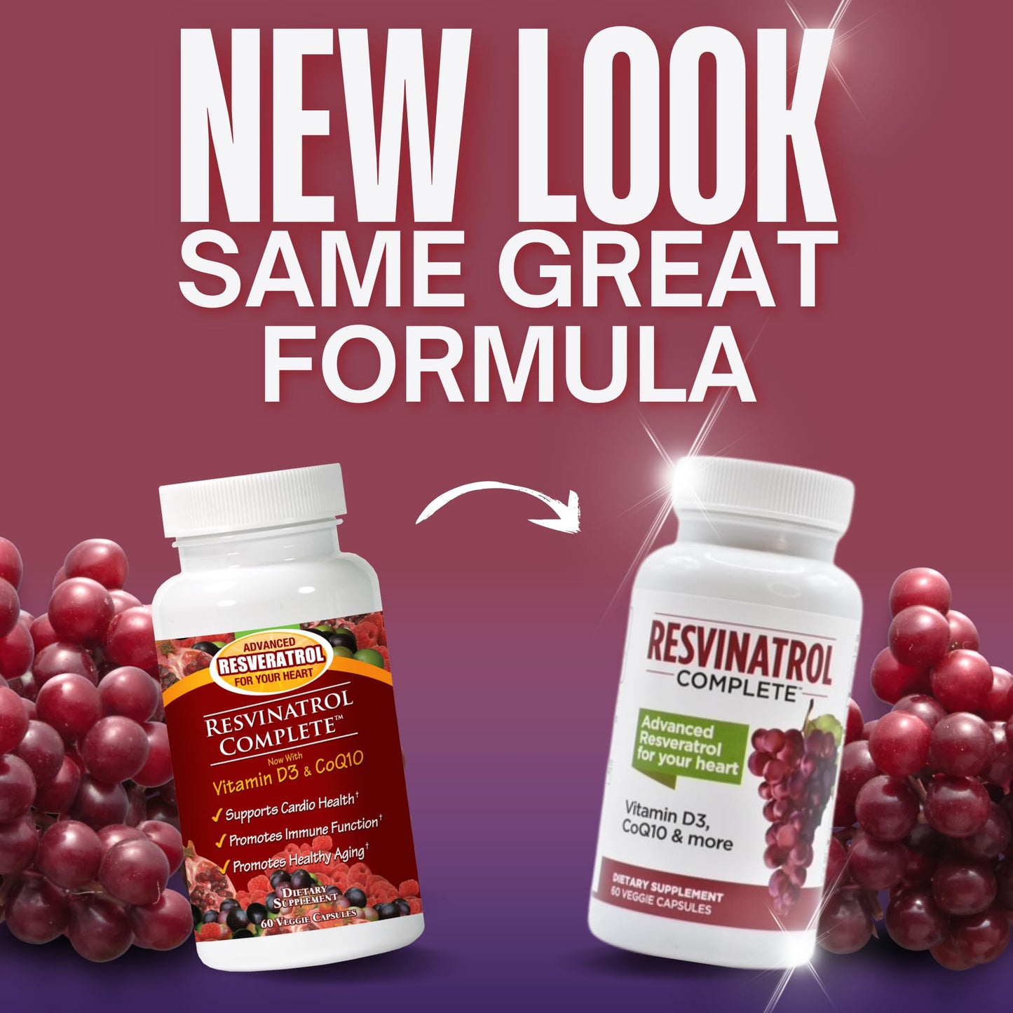 Resvinatrol Complete Capsules 60 Count