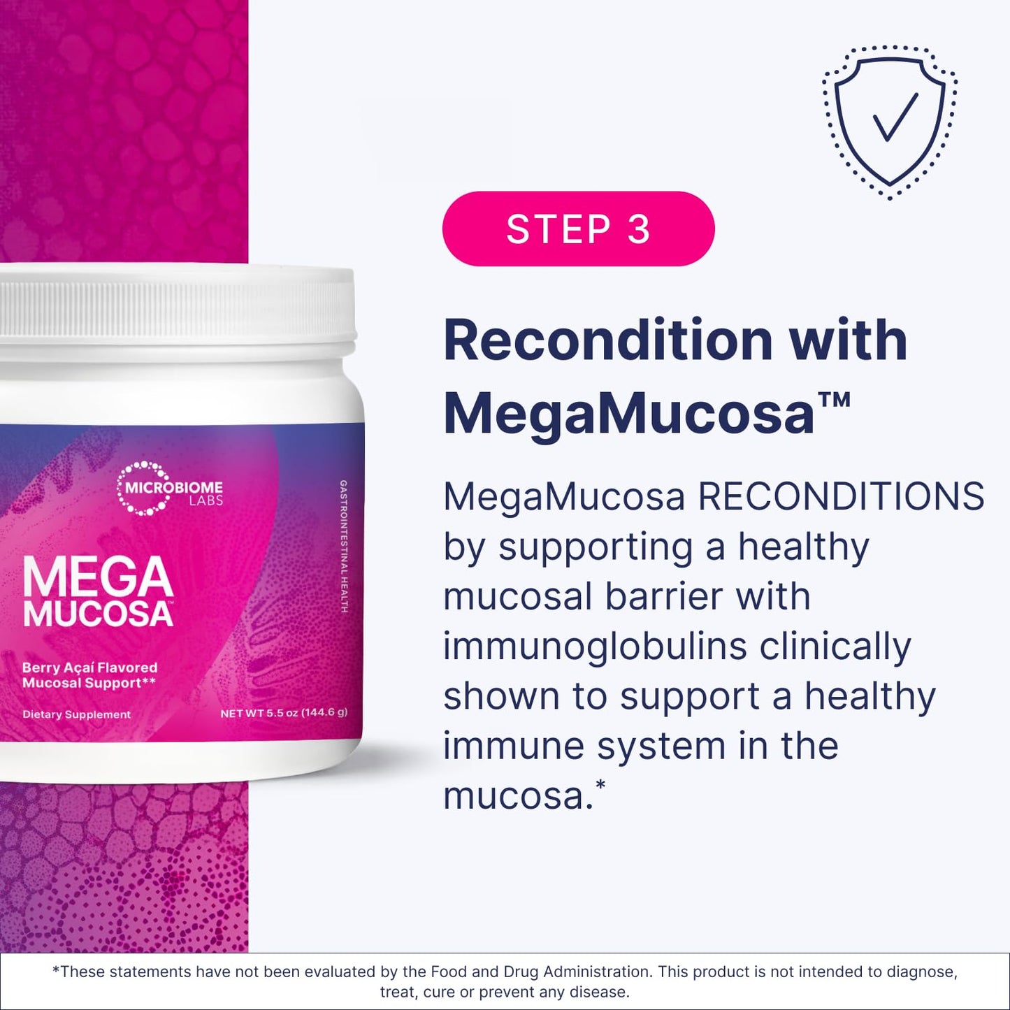 Microbiome Labs Total Gut Restoration Kit Powder, 4 oz