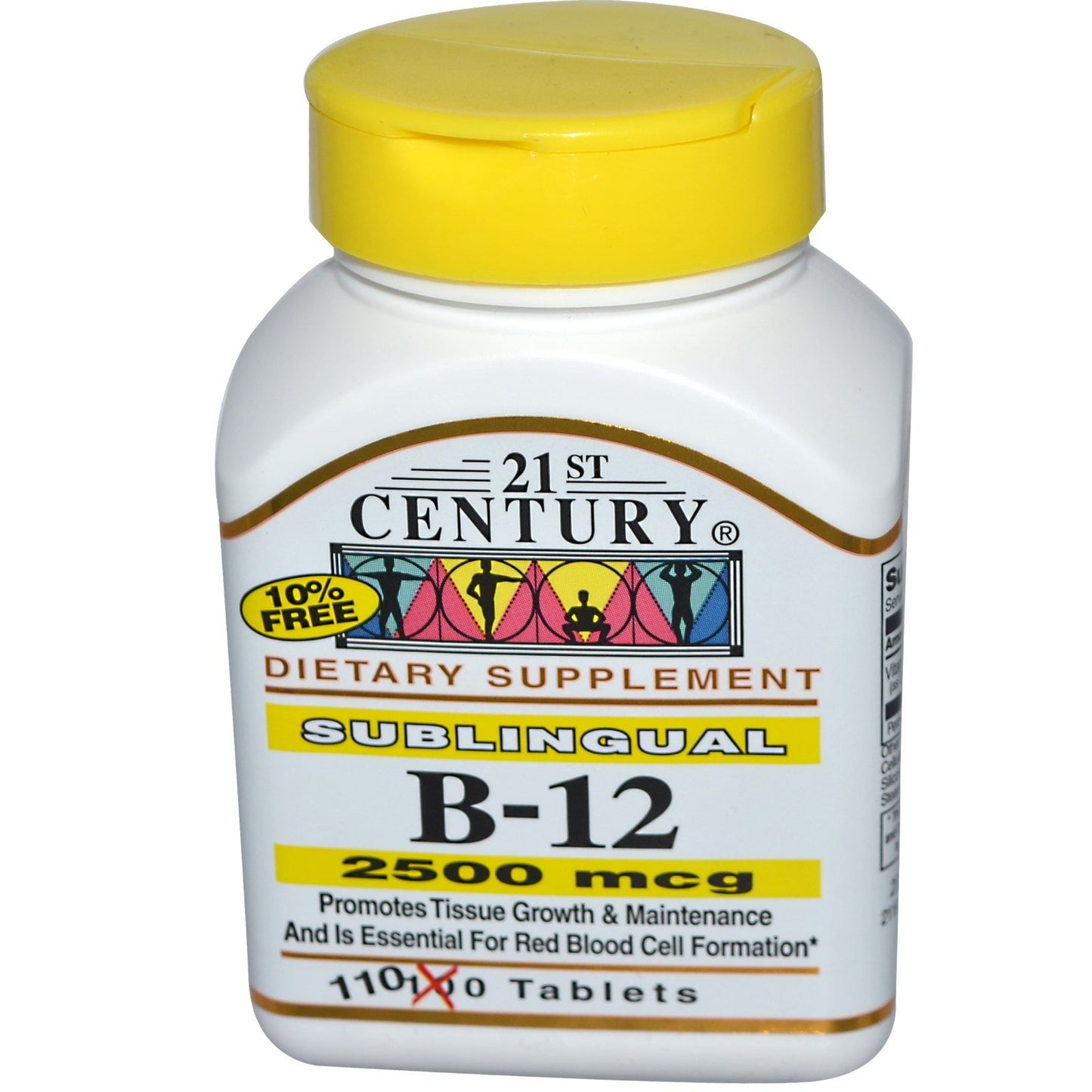 21st Century B-12 2500 mcg, 220 Tablets