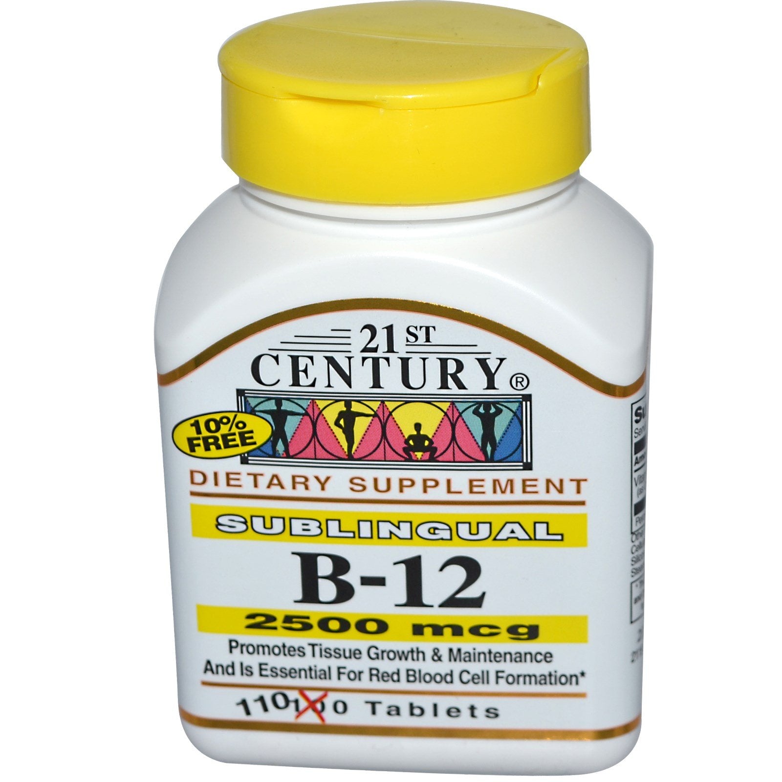 21st Century B-12 2500 mcg, 220 Tablets