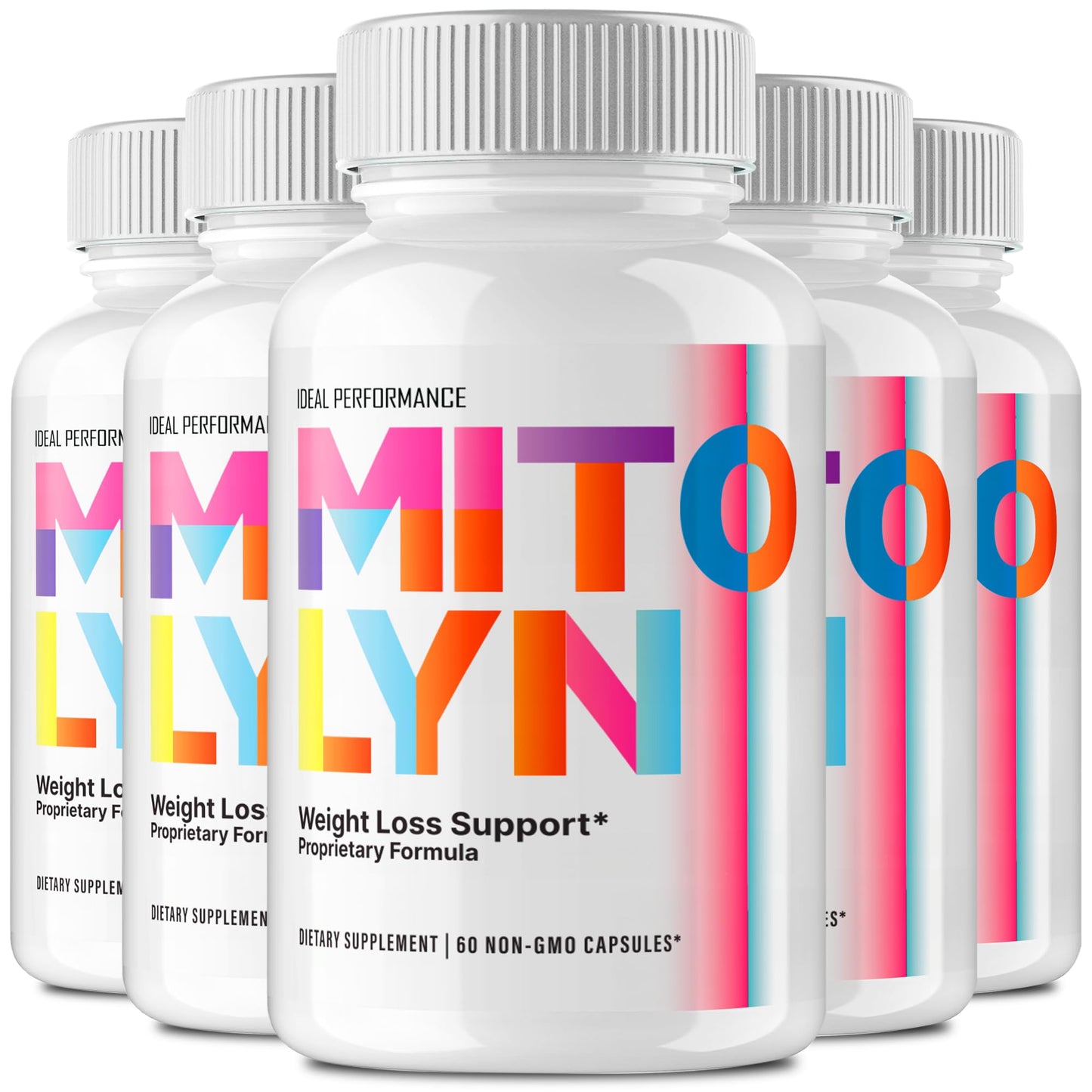 IDEAL PERFORMANCE Mitolyn Weight Loss Capsules, 300 Capsules