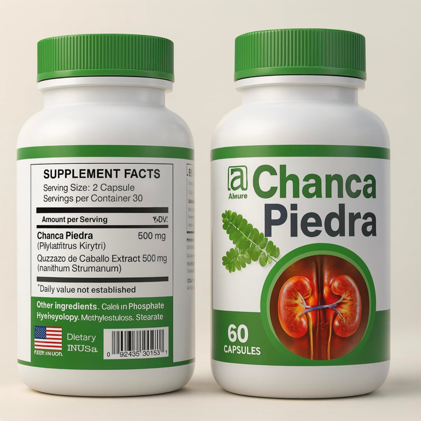 Generic Chanca Piedra Supplement Capsule 60 Count