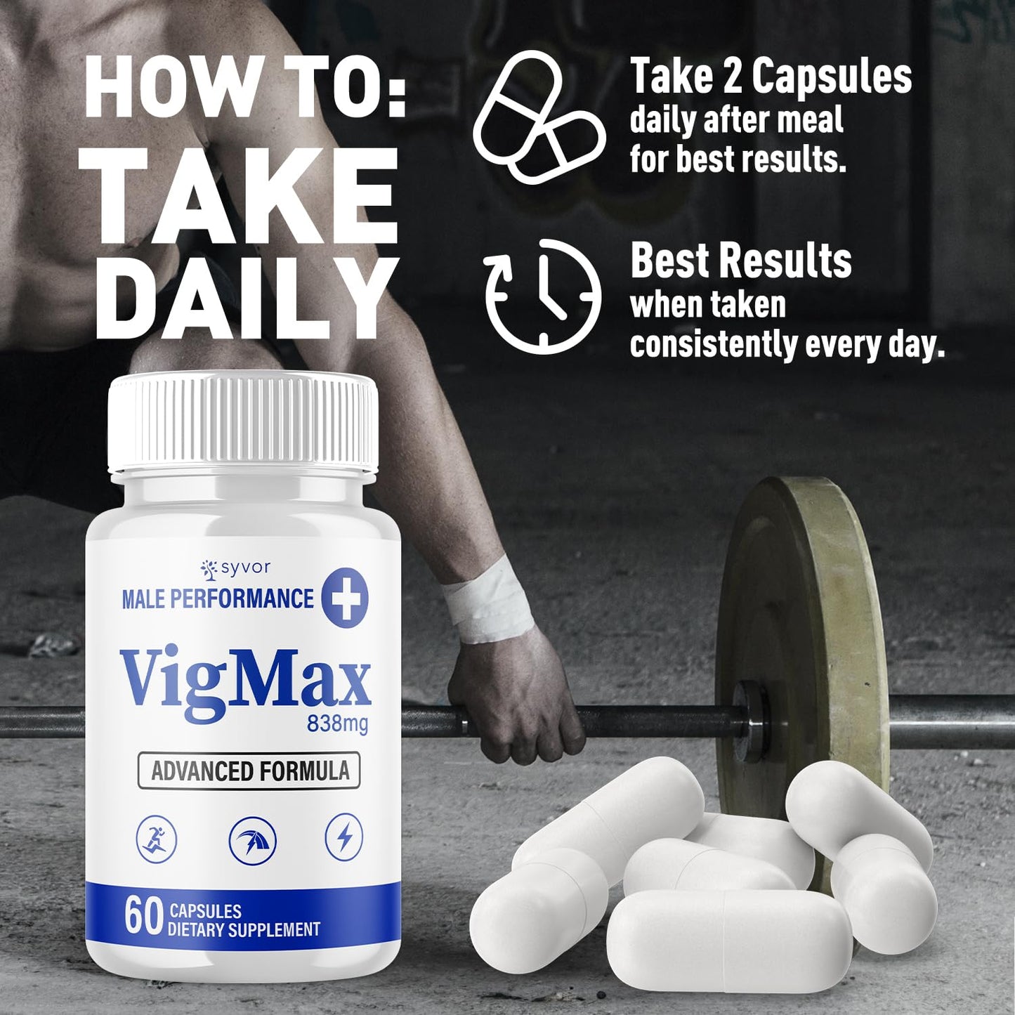 Syvor VigMax Capsules 60 Count