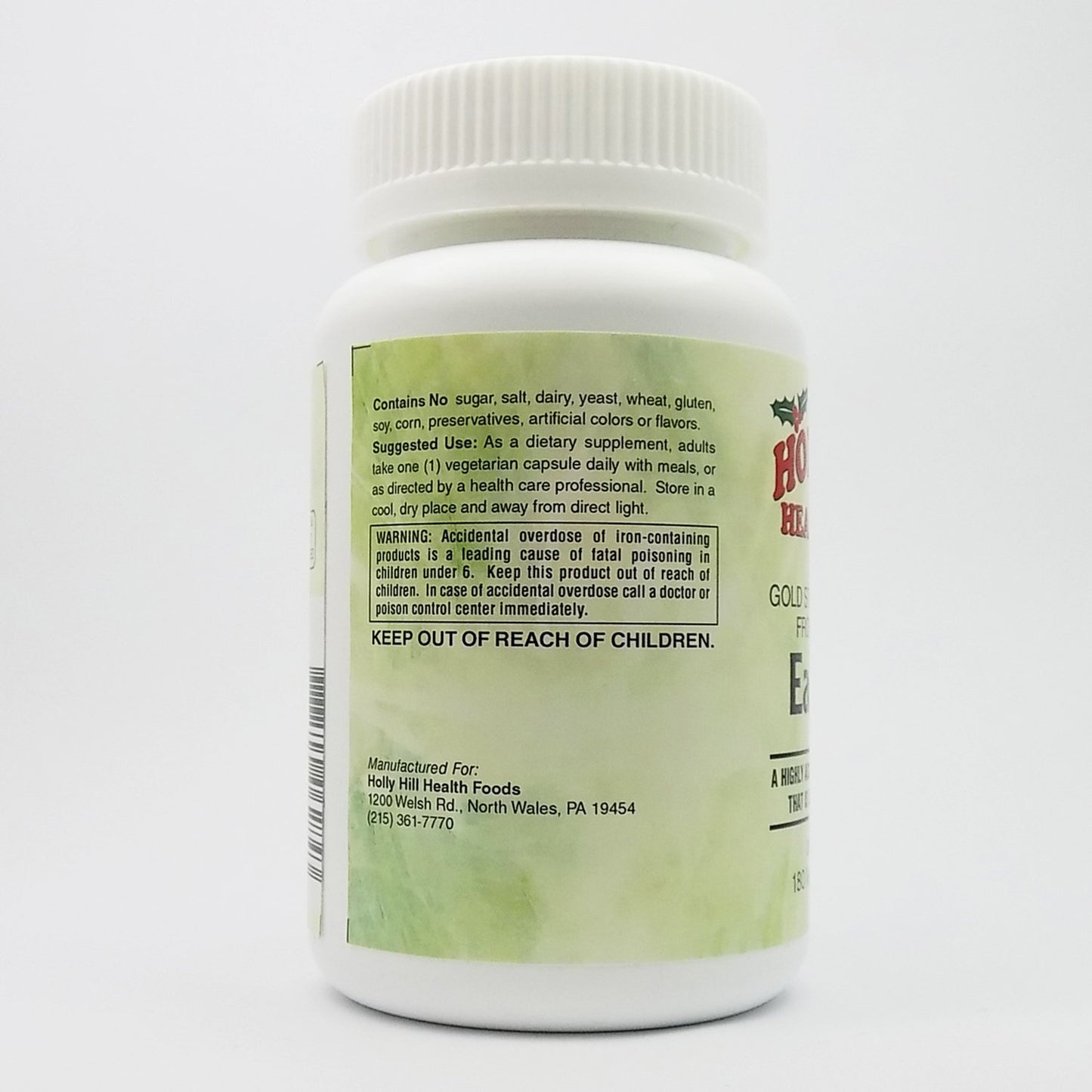 Holly Hill Health Foods Easy Iron Capsules 180