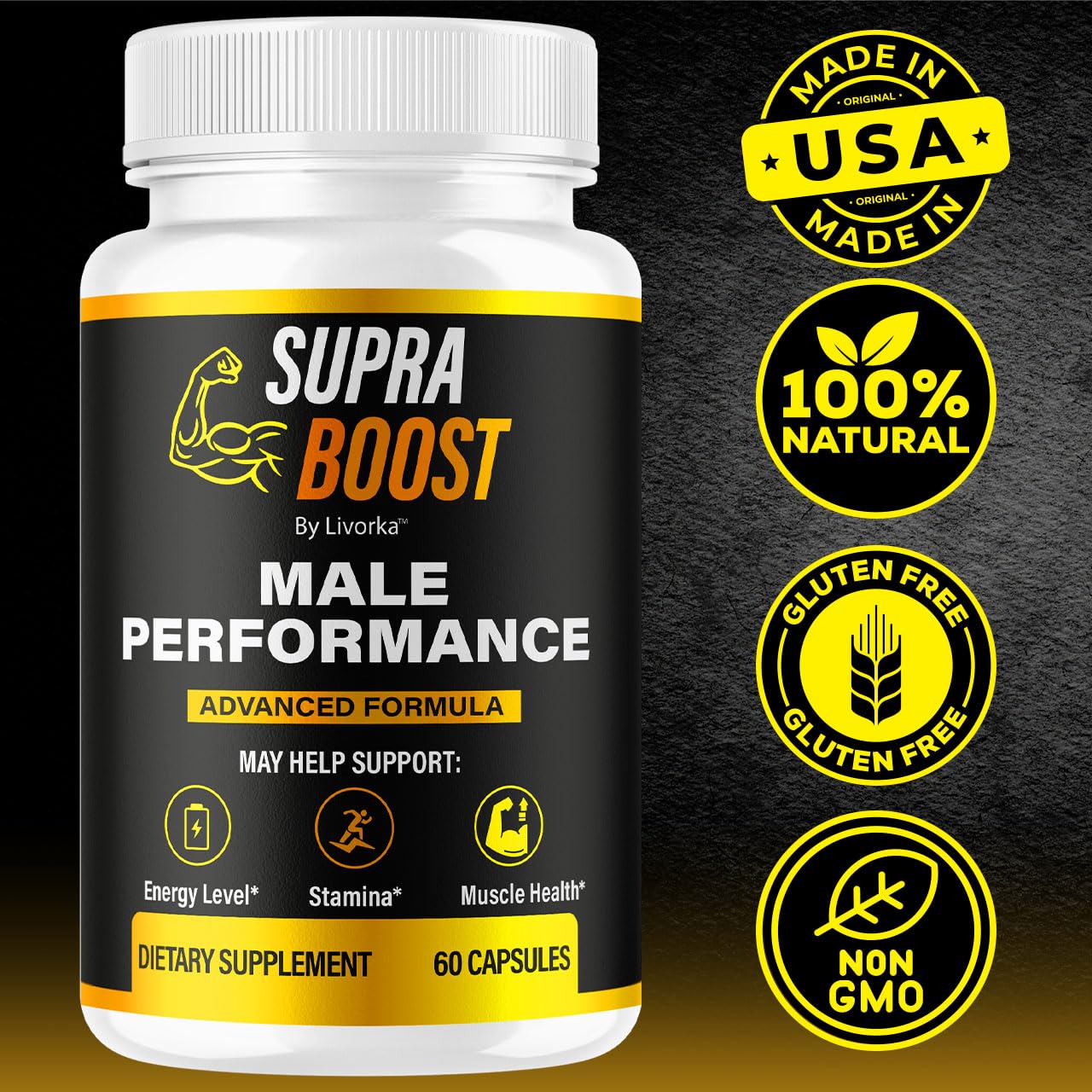 LIVORKA SupraBoost Premium Capsules Daily Advanced Formula 300 Capsules