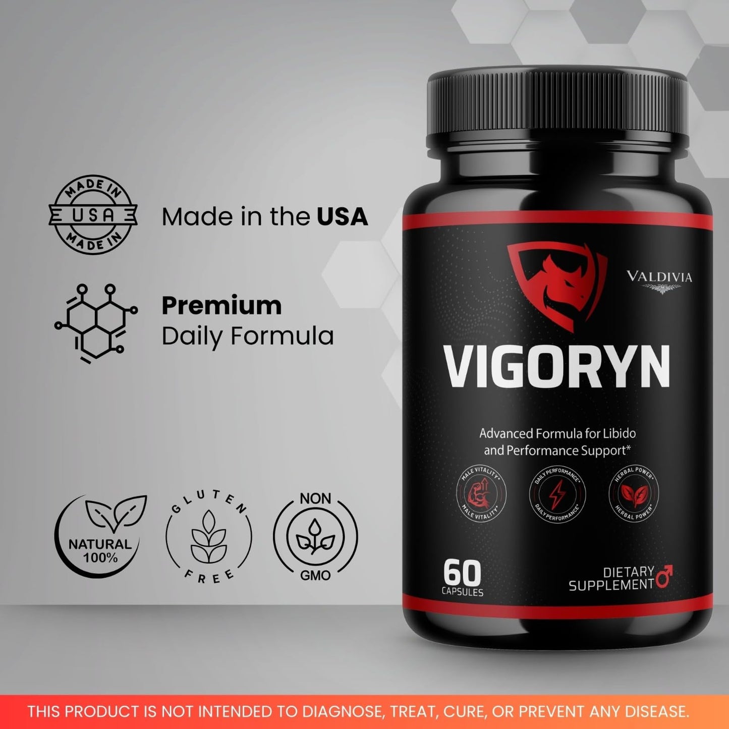 Valdivia Vigoryn Capsules 60 Count