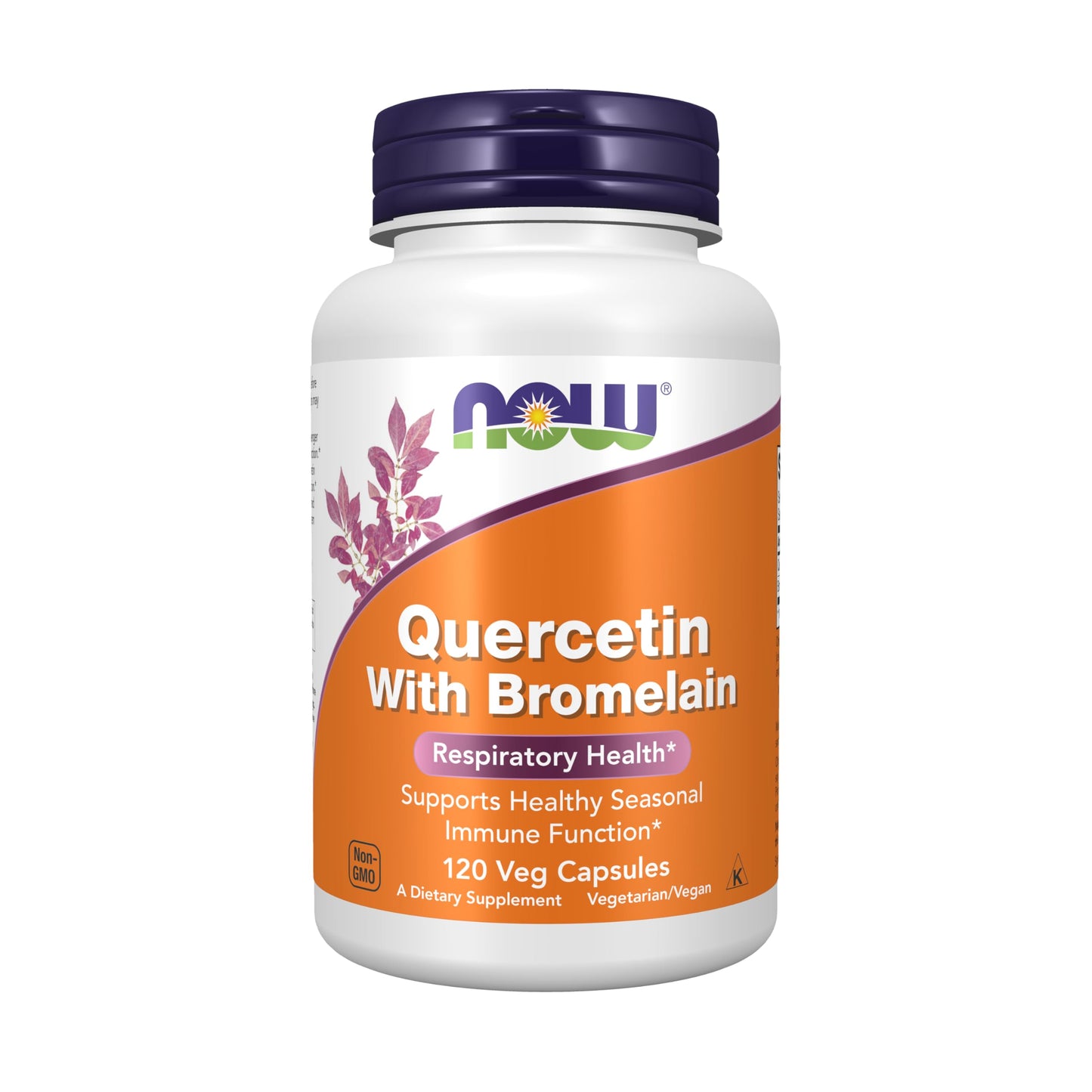 NOW Foods Quercetin with Bromelain Capsules 120 Count