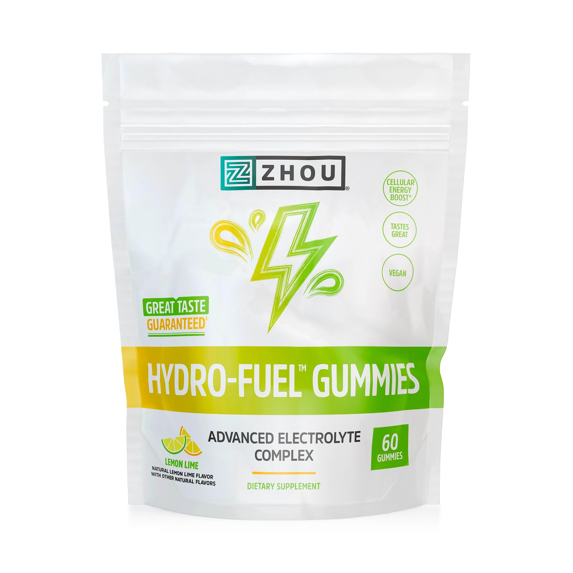 Zhou Hydro-Fuel Gummies Gummy, 60 Count