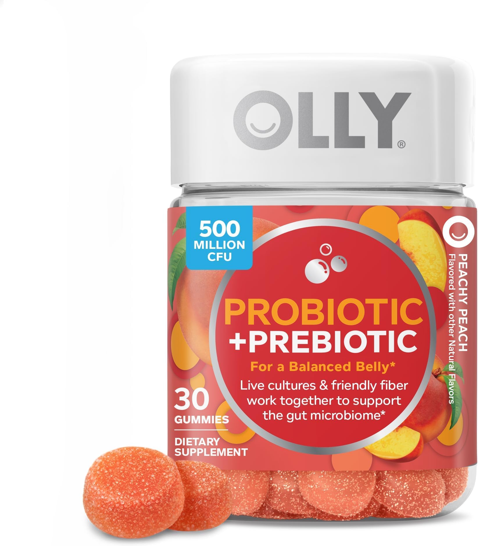 OLLY Probiotic + Prebiotic Gummy, 360 Gummies