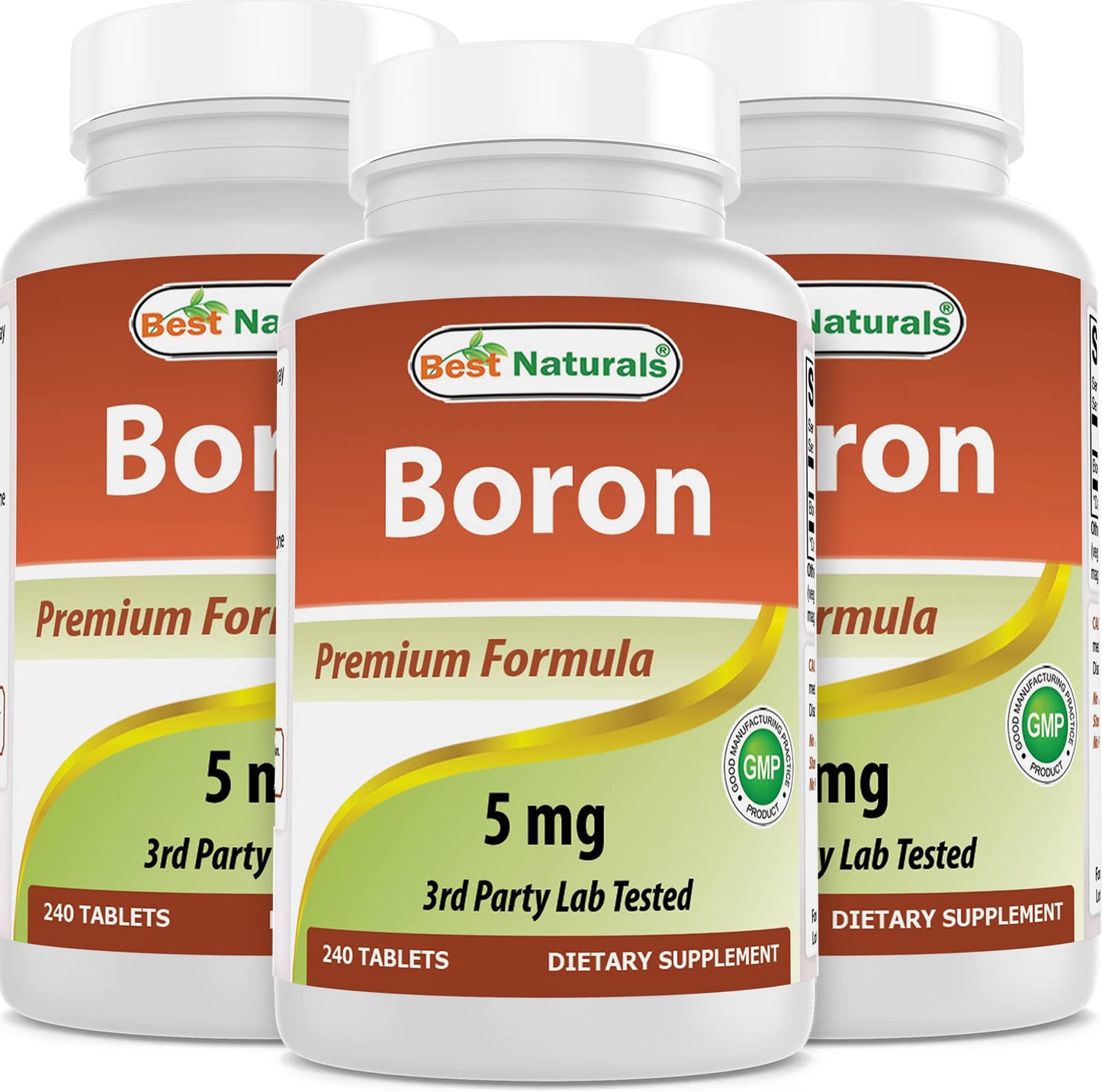 Best Naturals Boron Supplements 5 mg 720 Tablets