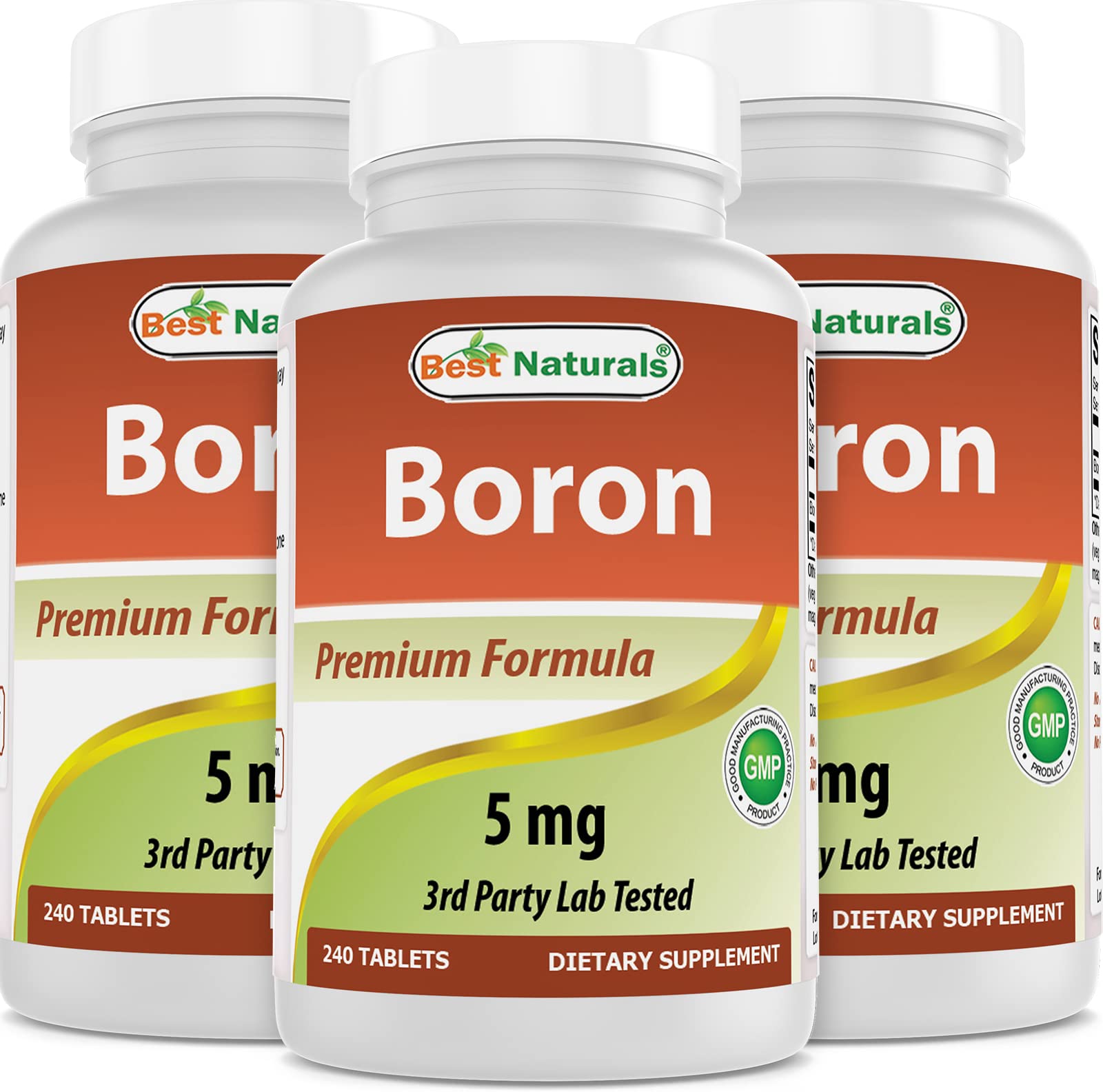 Best Naturals Boron Supplements 5 mg 720 Tablets