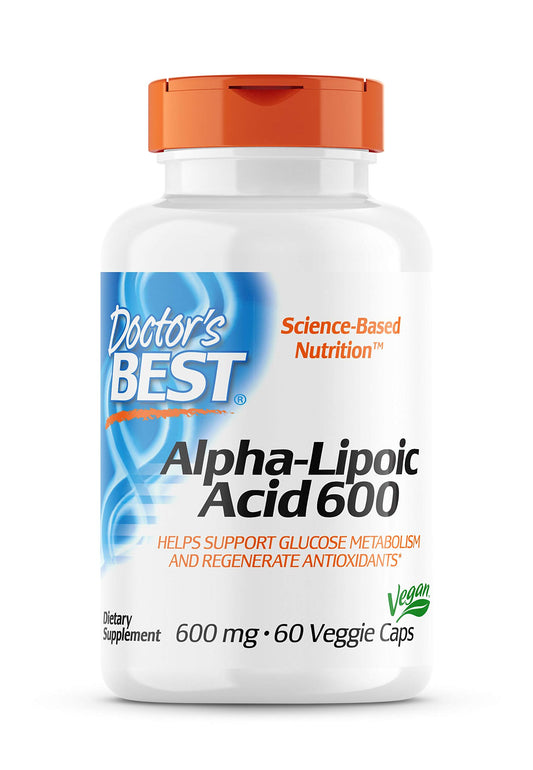 Doctor's BEST Alpha Lipoic Acid Tablet, 60 Count