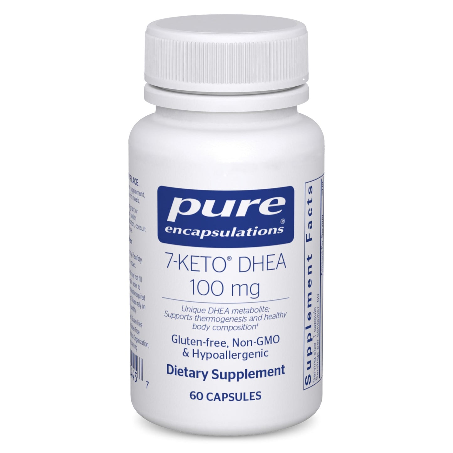 Pure Encapsulations 7-Keto DHEA 100 mg Capsule 60 Count