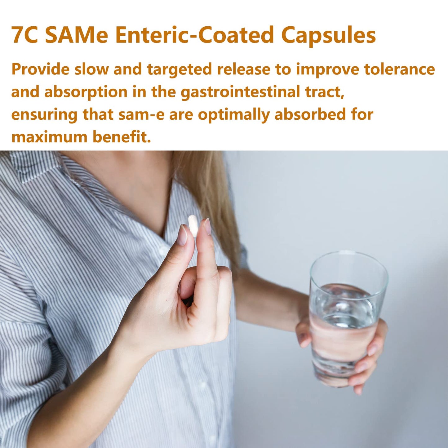 7c SAM-e 400mg Capsule 60 Count