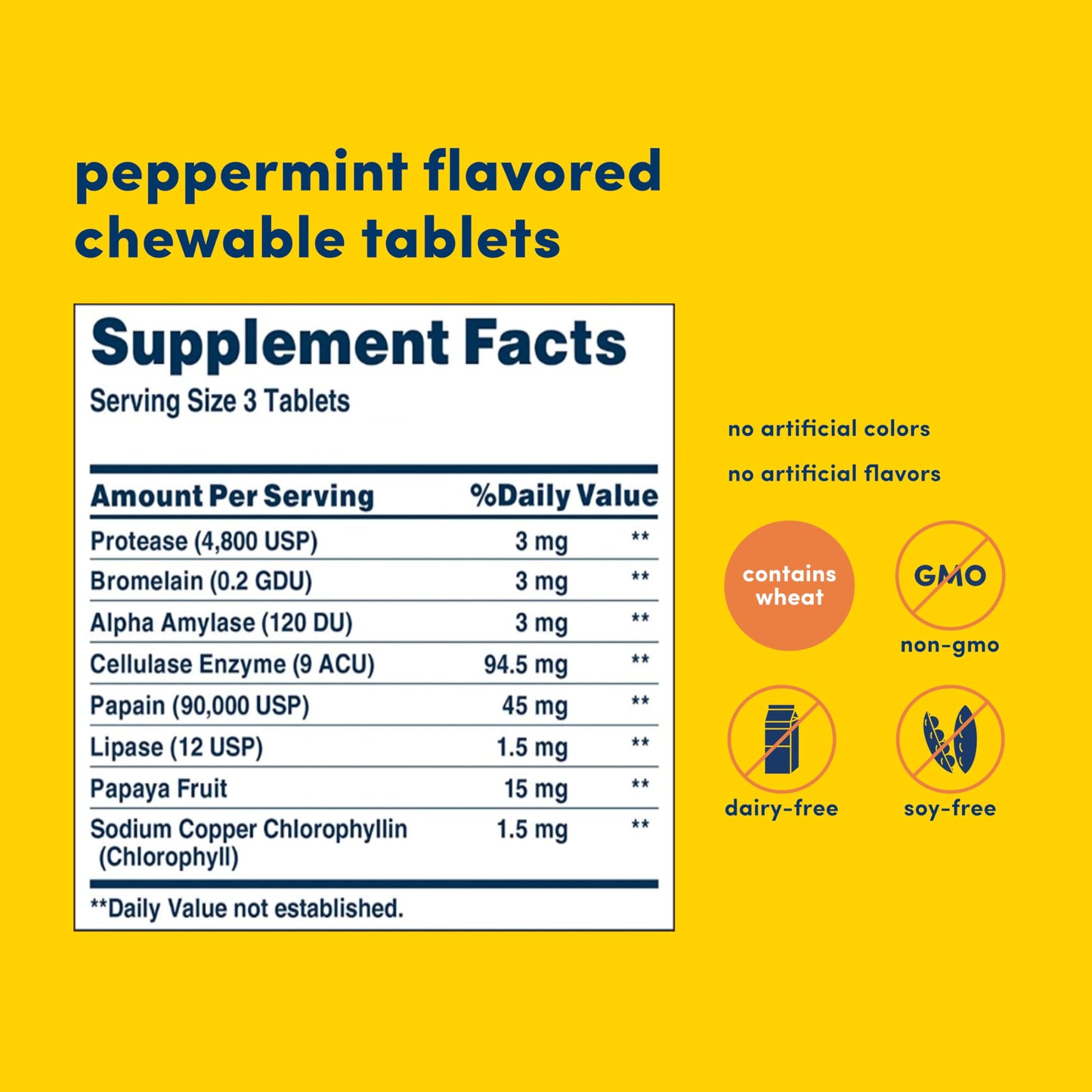 American Health Super Papaya Enzyme Plus 360 Tablets
