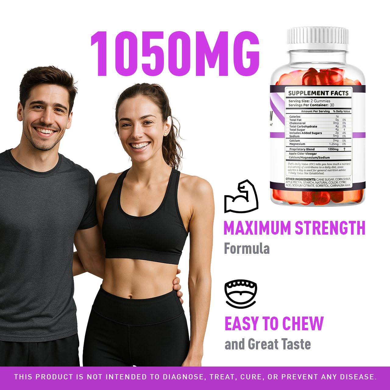 LIVORKA VitaRenew 1050MG Formula Gummy 300 Gummies
