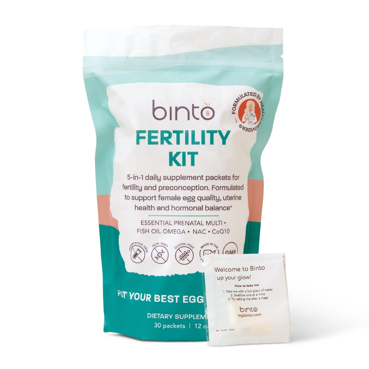 Binto Women’s Fertility Kit Capsule 30