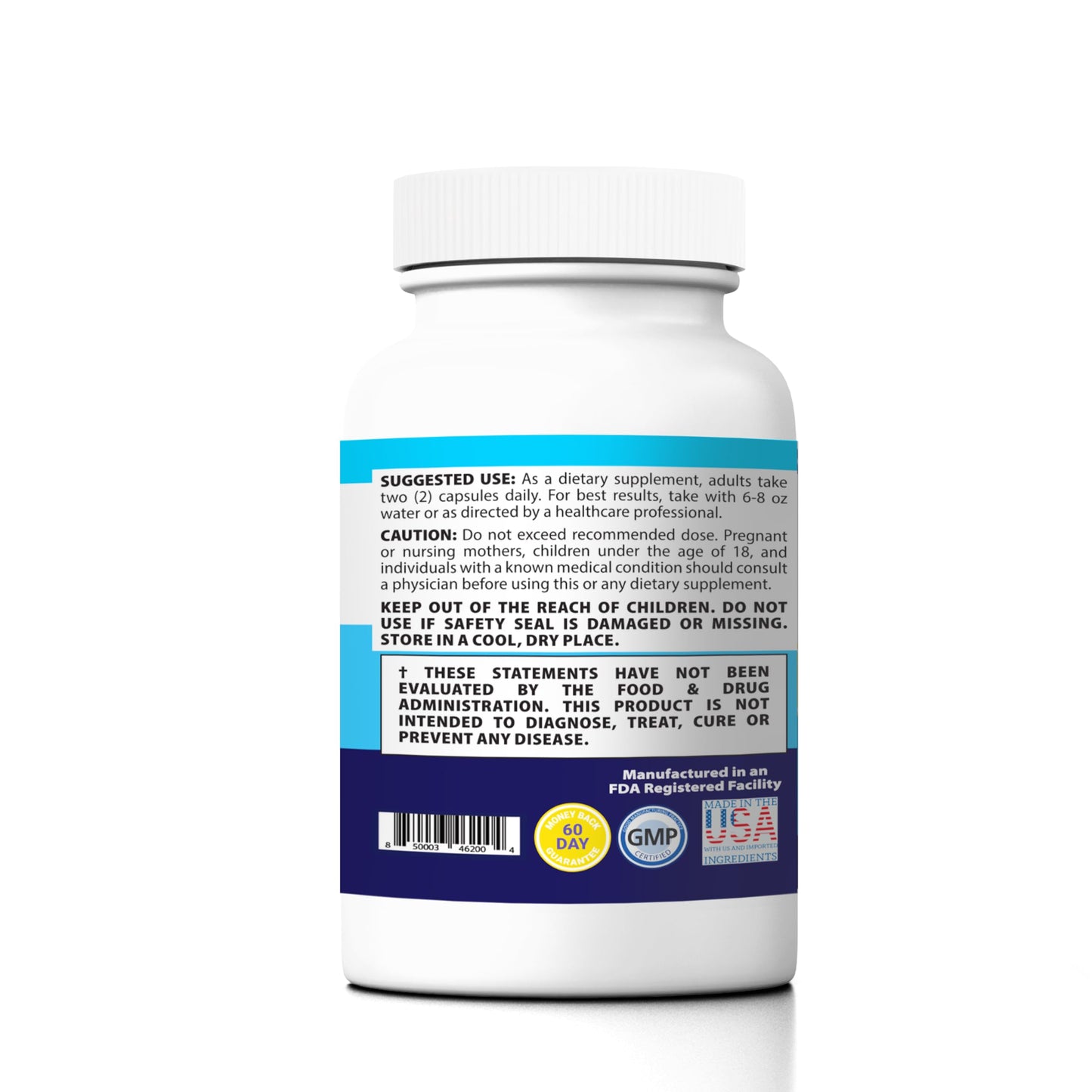 Marine Essentials Marine D3 Omega 3 Calamari Ecklonia Cava DHA Capsules, 2 Bottles - 120 Capsules