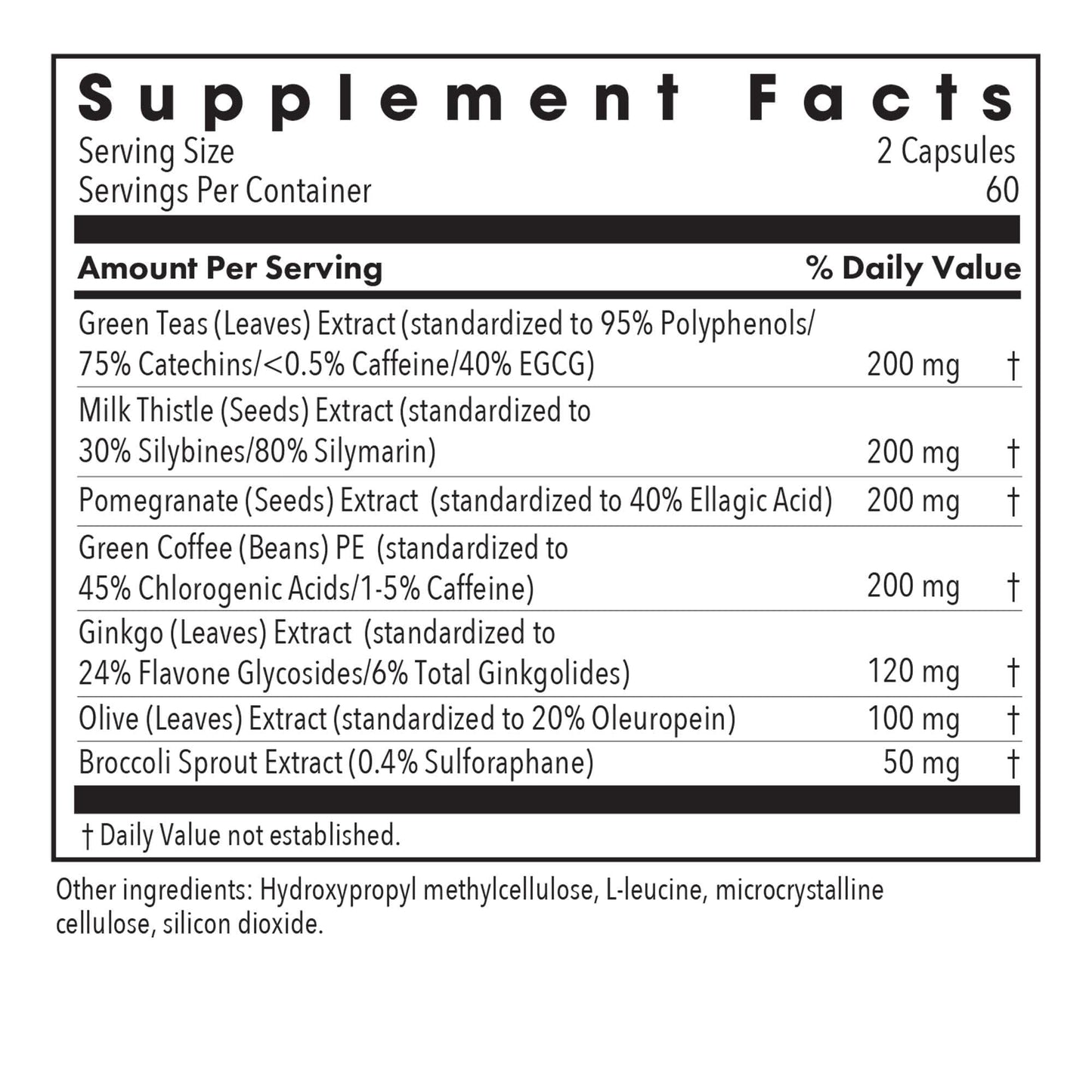 Allergy Research Group Nrf2 Renew Sulforaphane NRF2 Activator Capsules 120