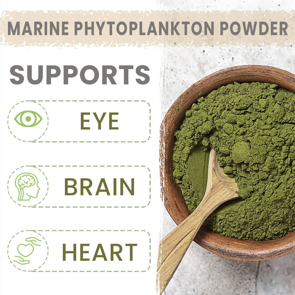 AKI ORGANIC Marine Phytoplankton Powder 2 oz