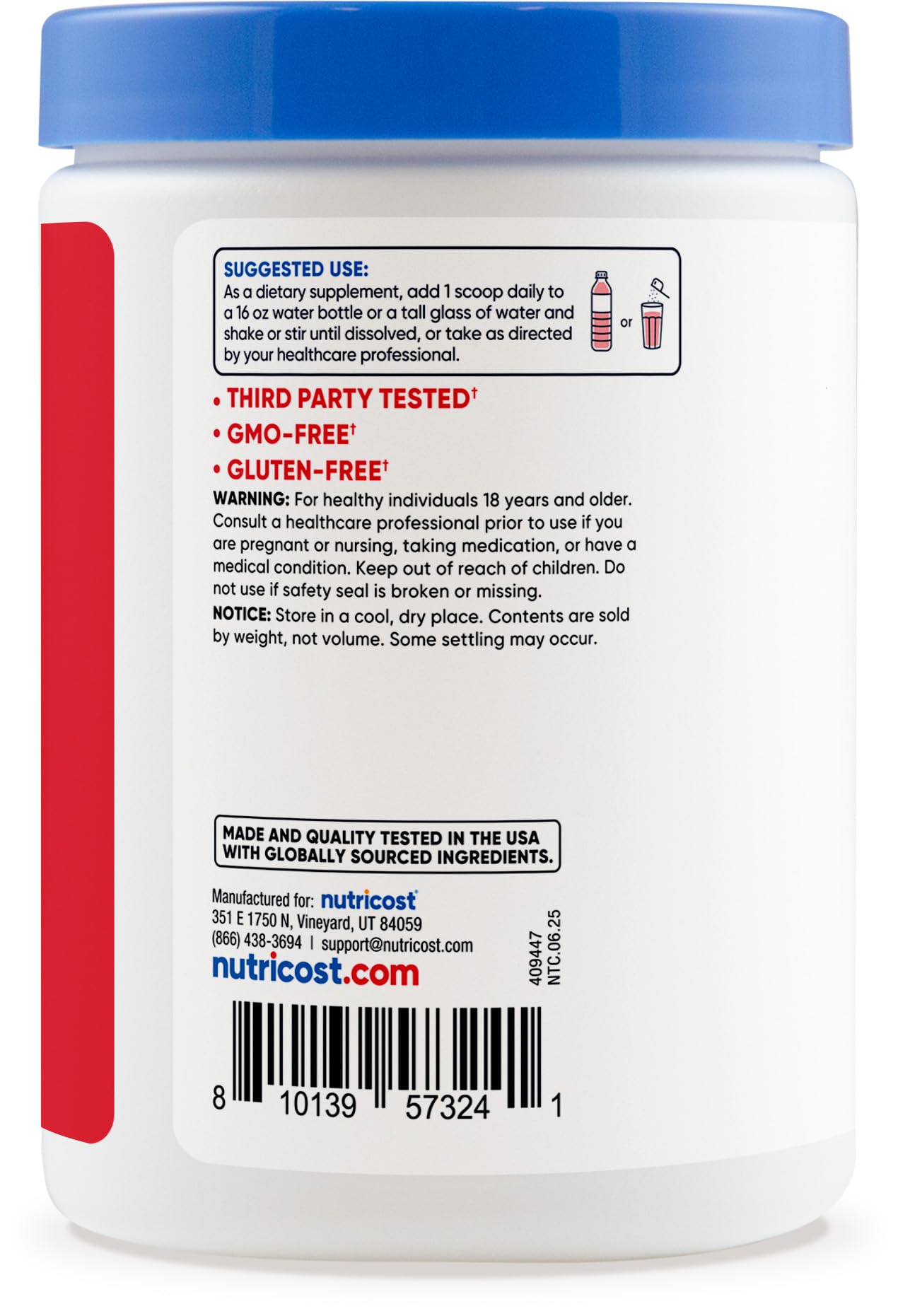 Nutricost Electrolyte Complex Powder 8.4 Ounce