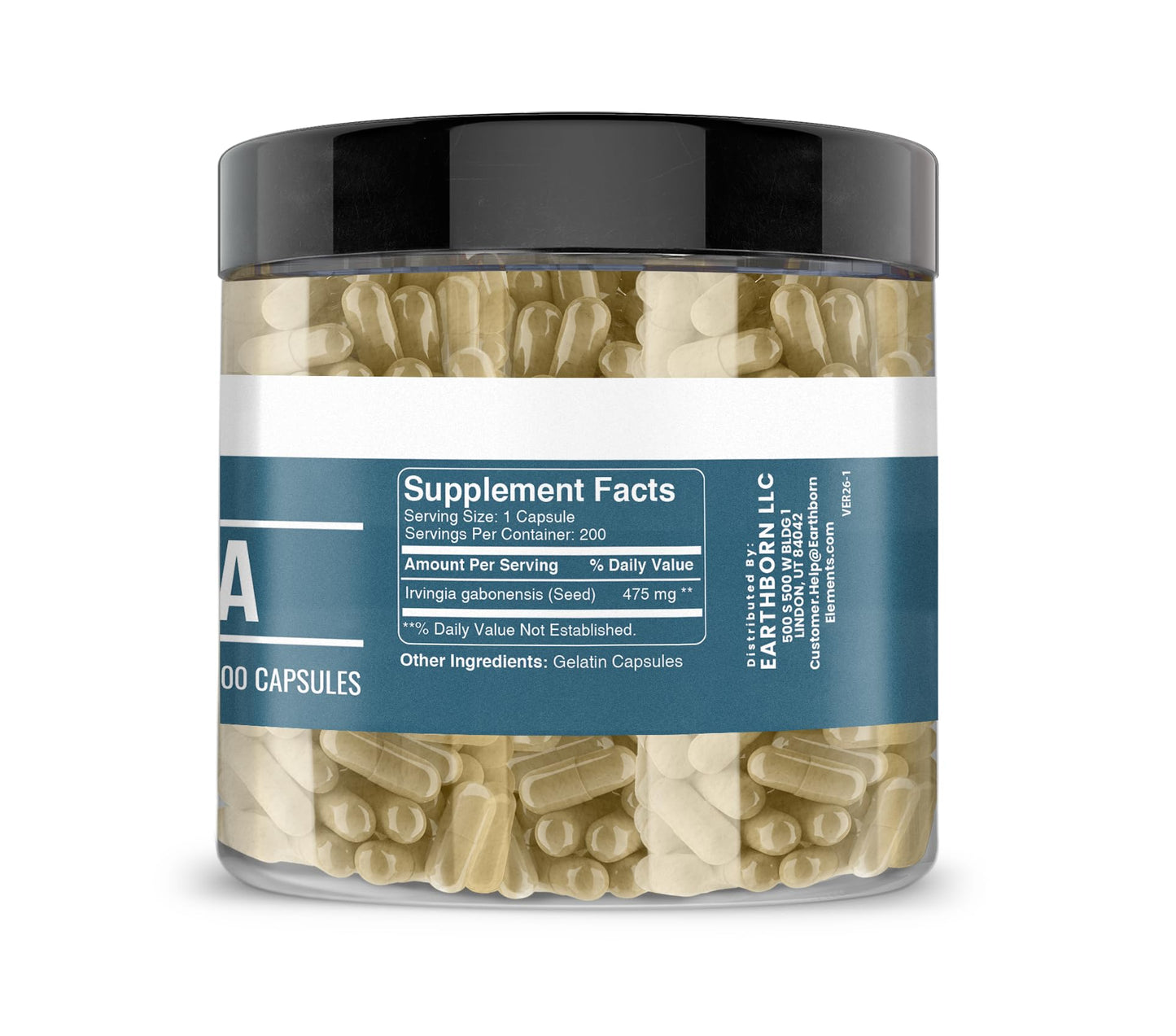 Earthborn Elements Irvingia 200 Capsules
