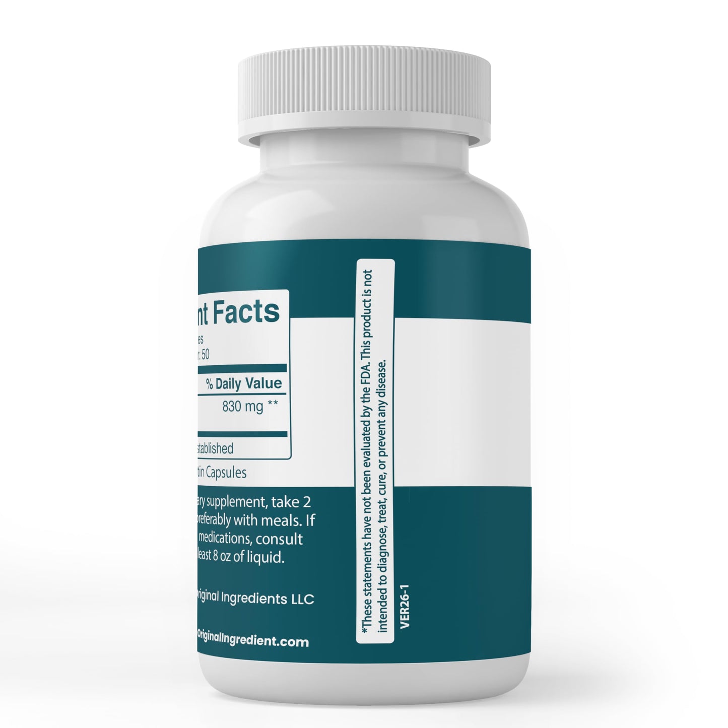 PURE ORIGINAL INGREDIENTS Eyebright Capsules, 100 Count