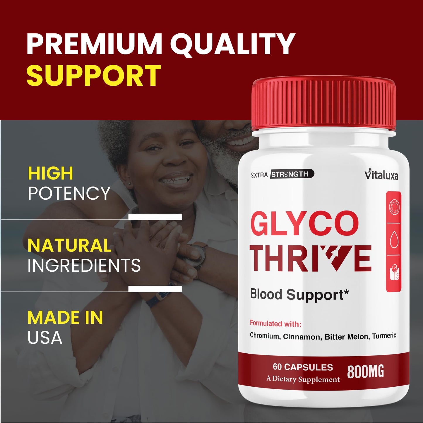 Vitaluxa Glyco Thrive Capsules 180 Capsules