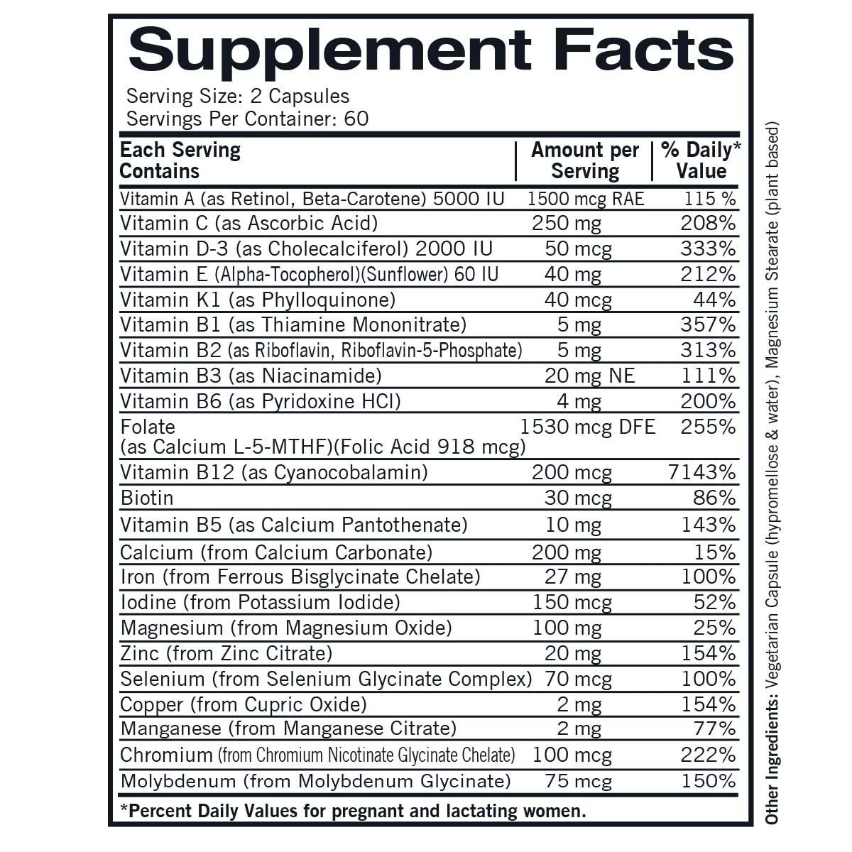 Kirkman Prenatal Advanced Care Tablets, 120 Tablets
