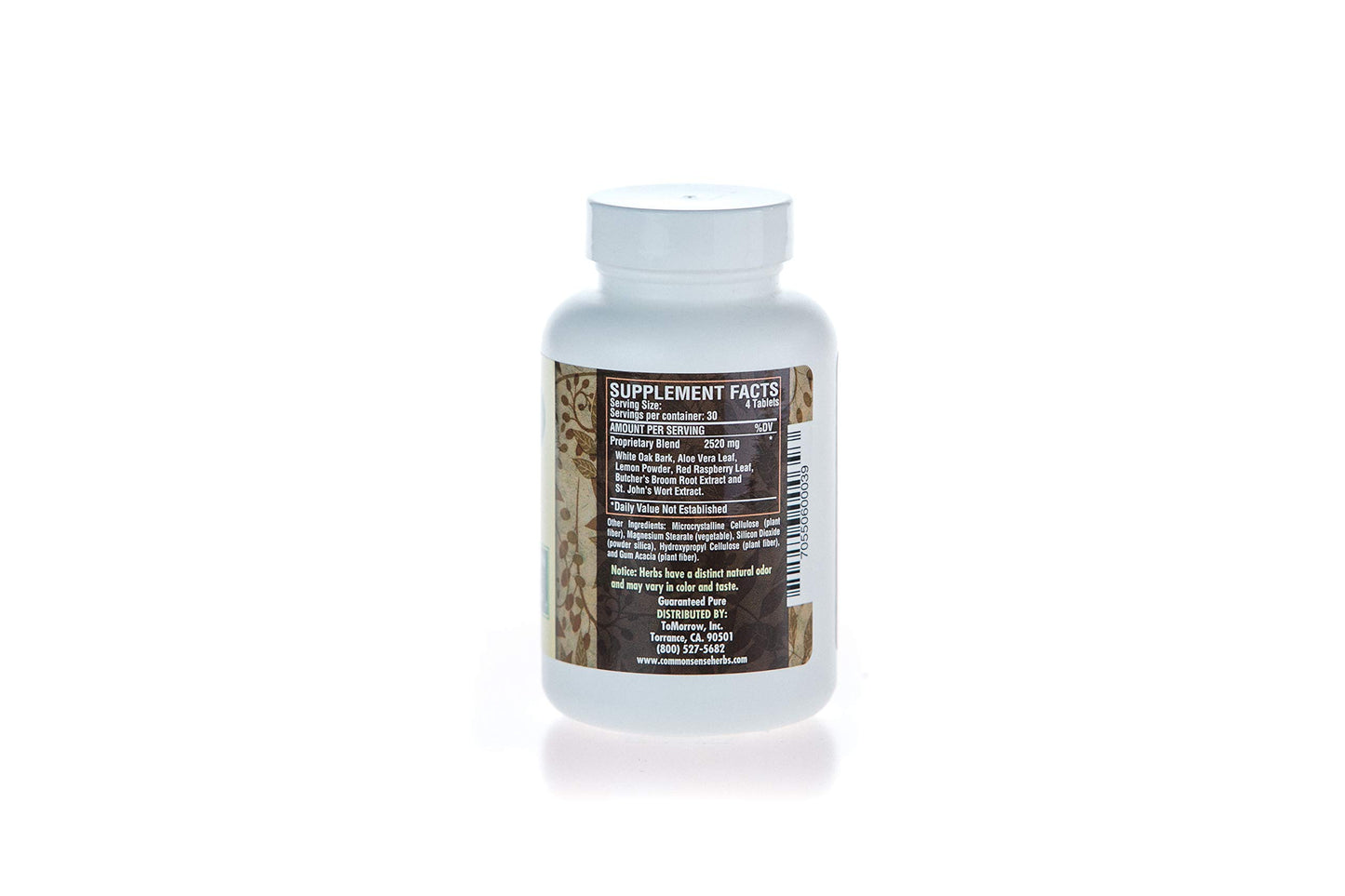Common Sense Herbal Products Astringent Formula Gummy 120