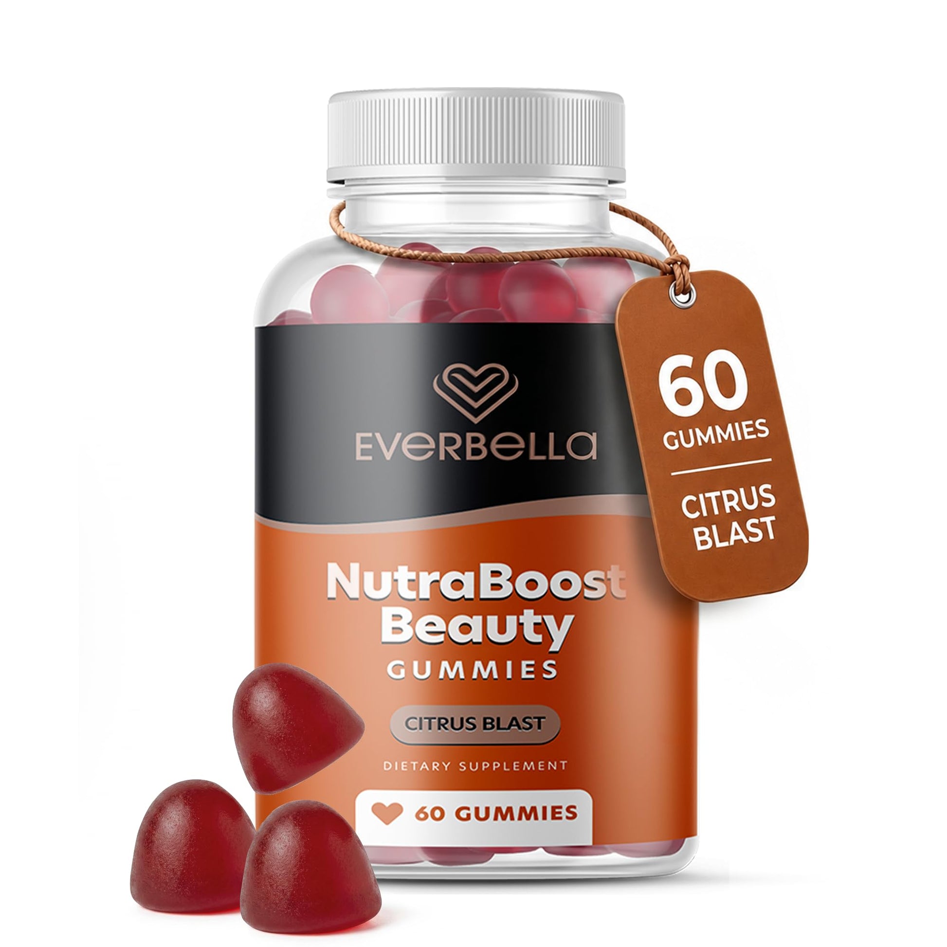EverBella NutraBoost Beauty Gummies Gummy 60 Count