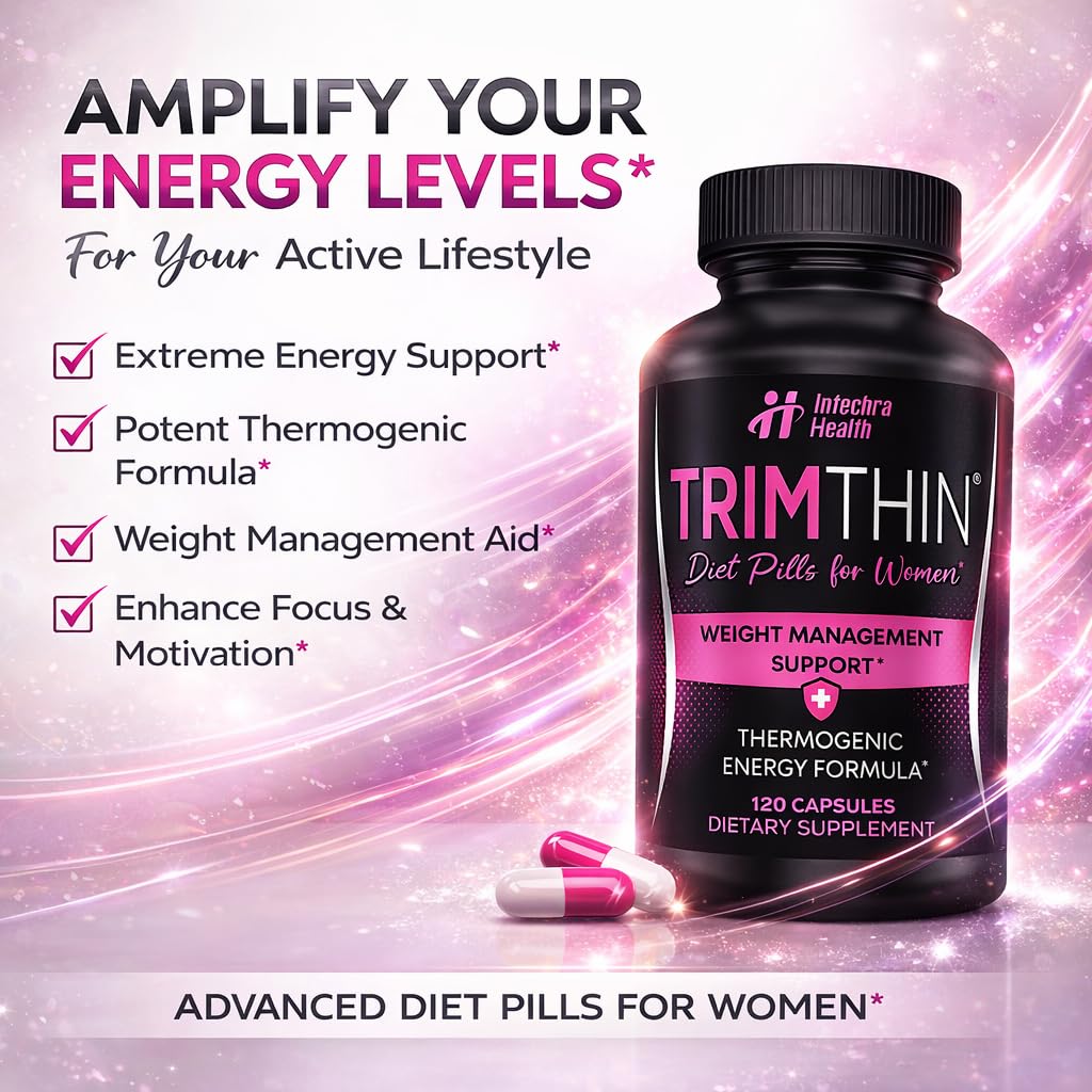 TrimThin Intechra Health Diet Pills for Women Capsules 120