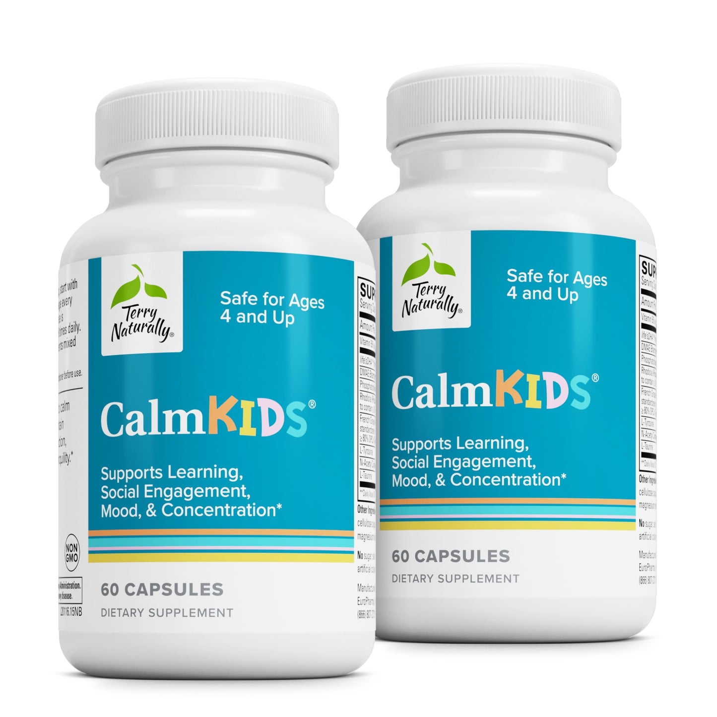 Terry Naturally Calm Kids Capsules 120 Count