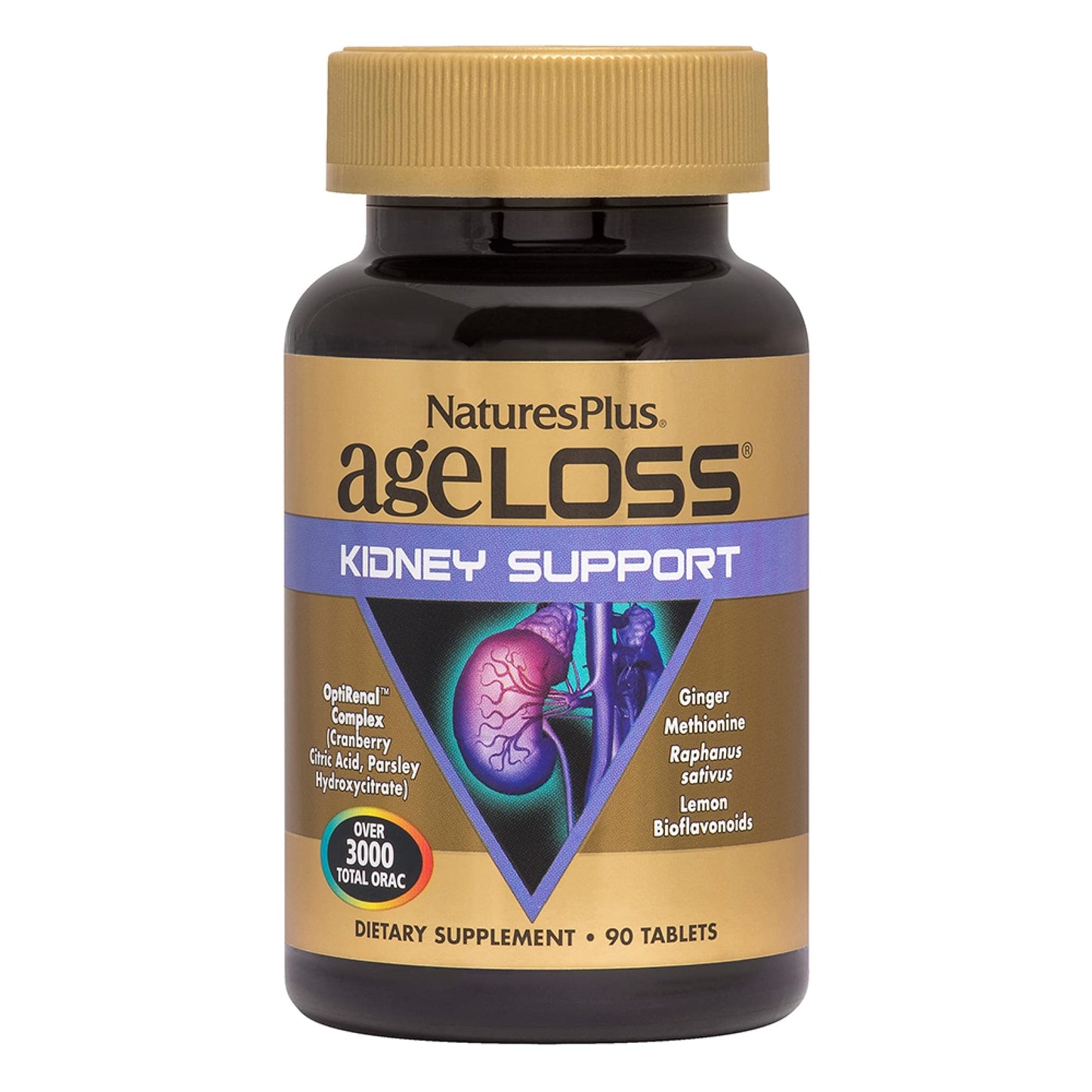 NaturesPlus AgeLoss Kidney Support Tablets 90