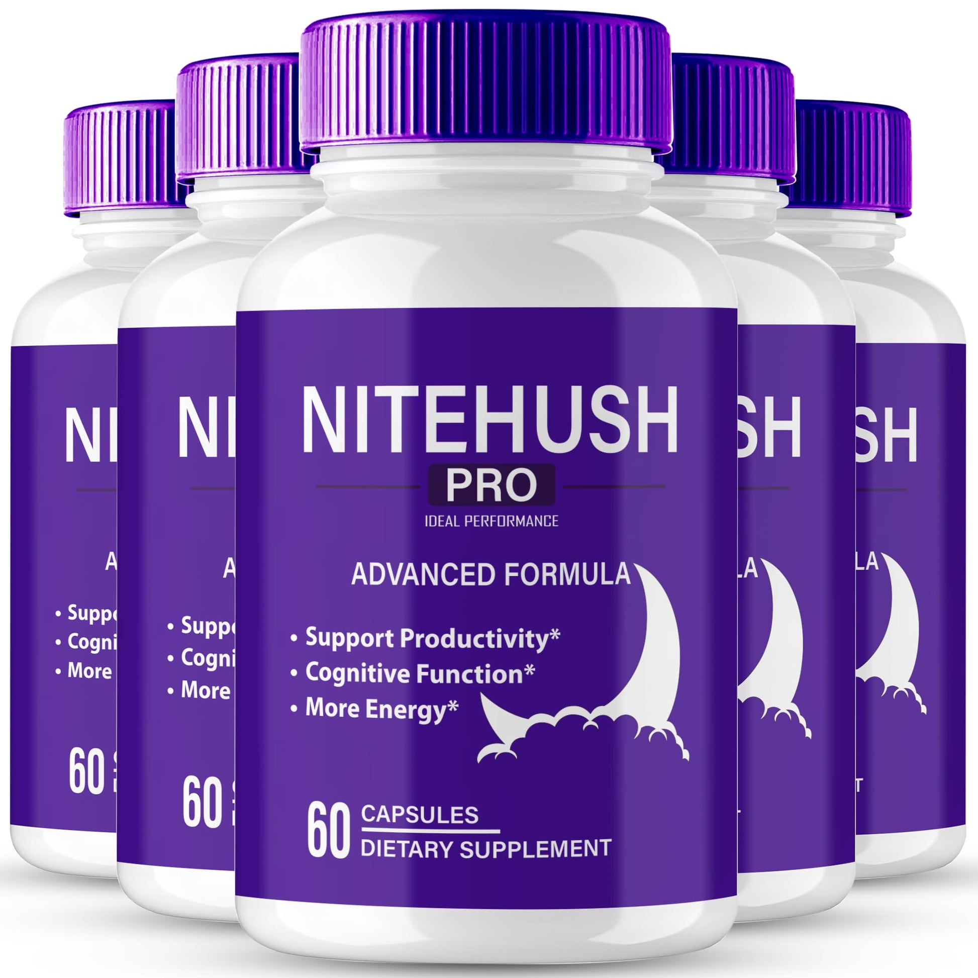 Ideal Performance Nite Hush Pro Brain Supplements Capsules, 300 Capsules