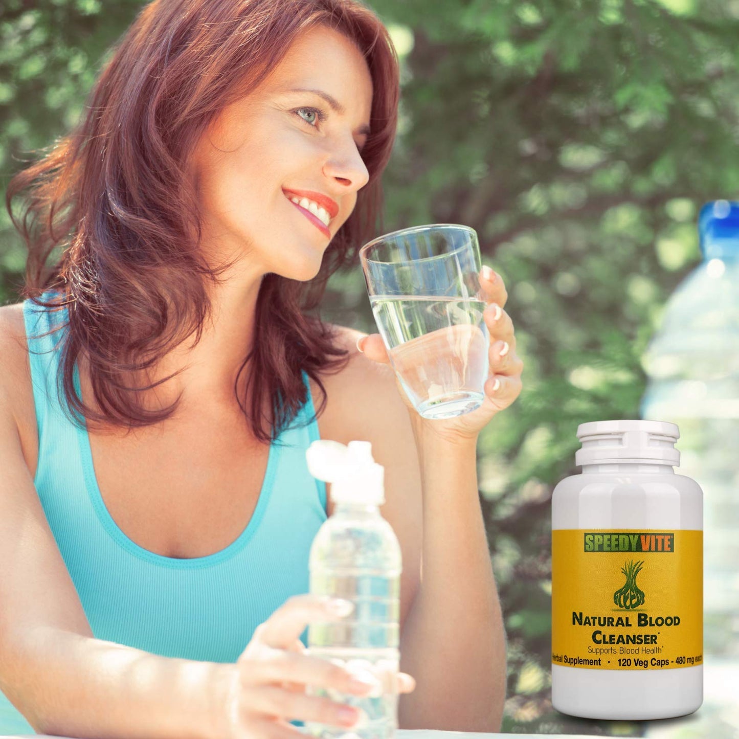 SpeedyVite Natural Blood Cleanser Capsules 1 Count