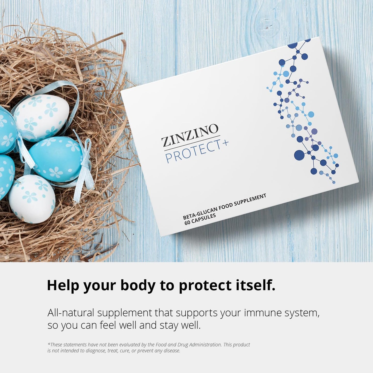 Zinzino Protect+ Immune Support 60 Capsules