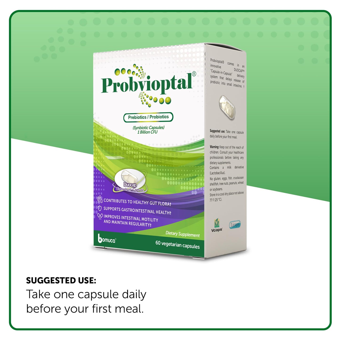 Vivioptal Vitamins Probvioptal 60 Capsules