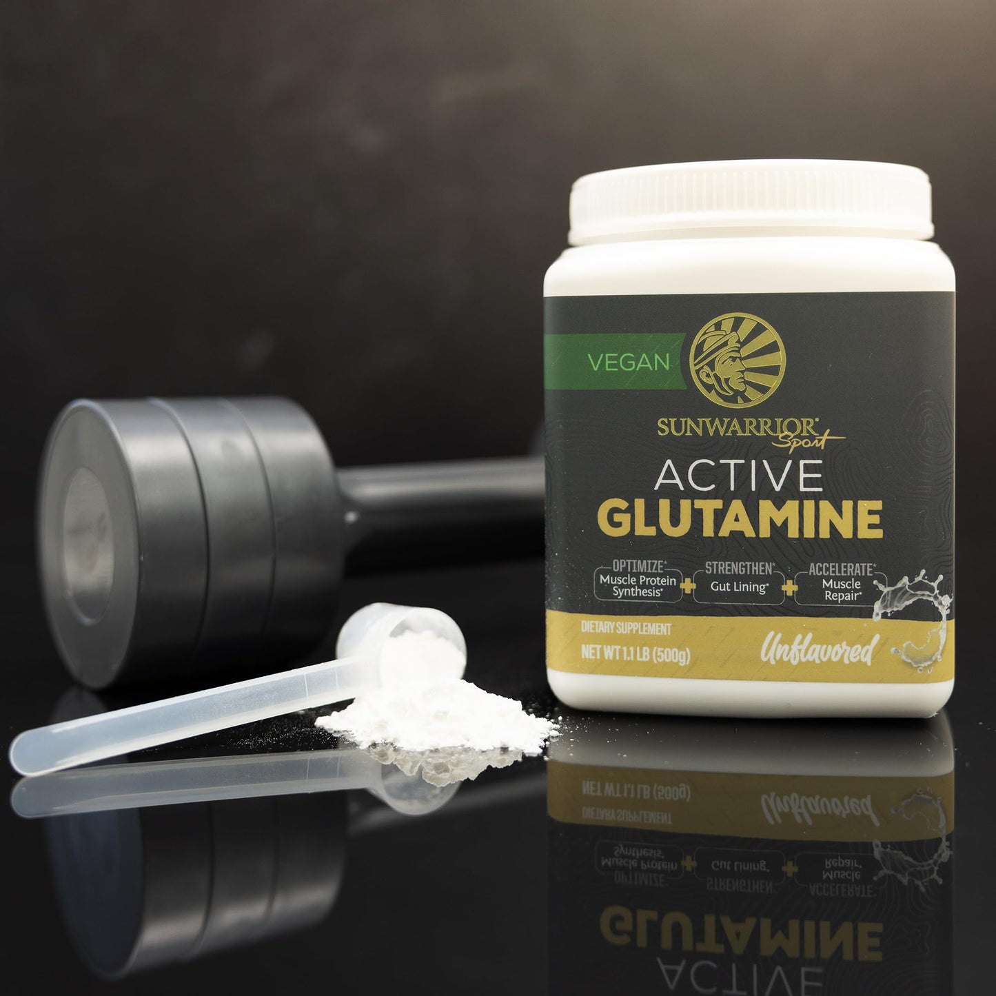 Sunwarrior L-Glutamine Powder 17.6 oz
