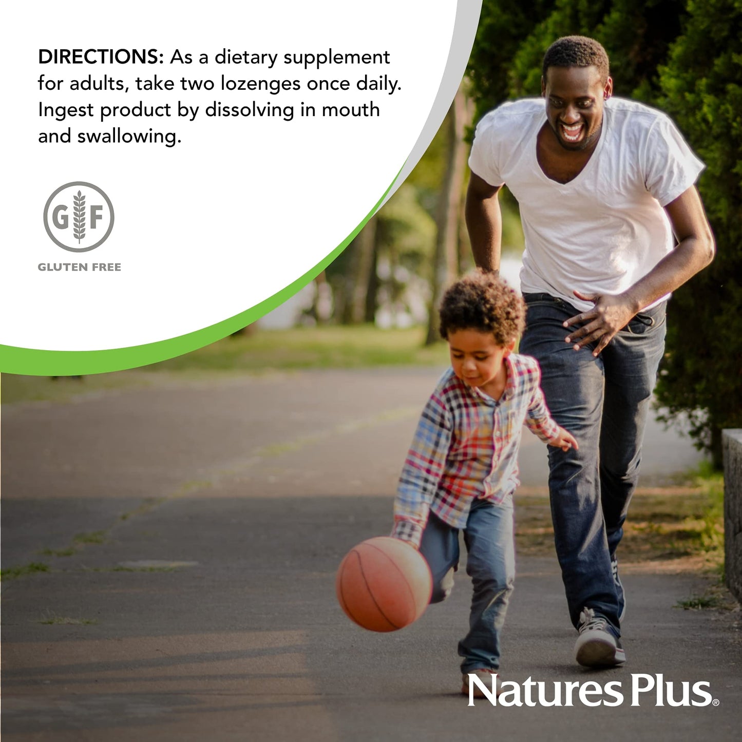NaturesPlus Adult’s Dental Care Probiotic Lozenges 60 Count
