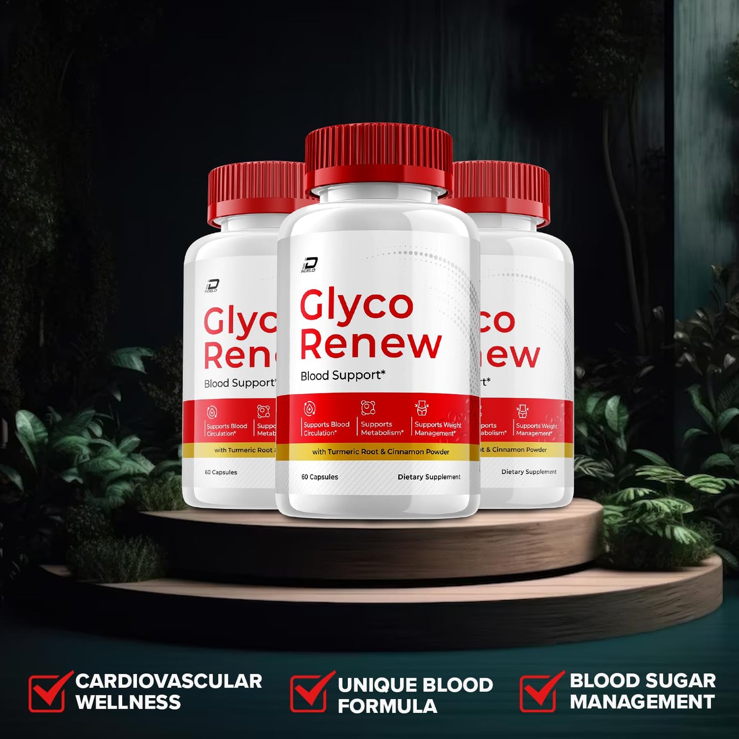Indelo Glyco Renew Capsules 120 Capsules