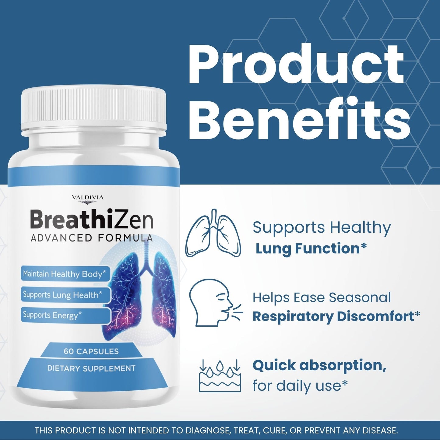 Valdivia BreathiZen Capsules, 180 Capsules