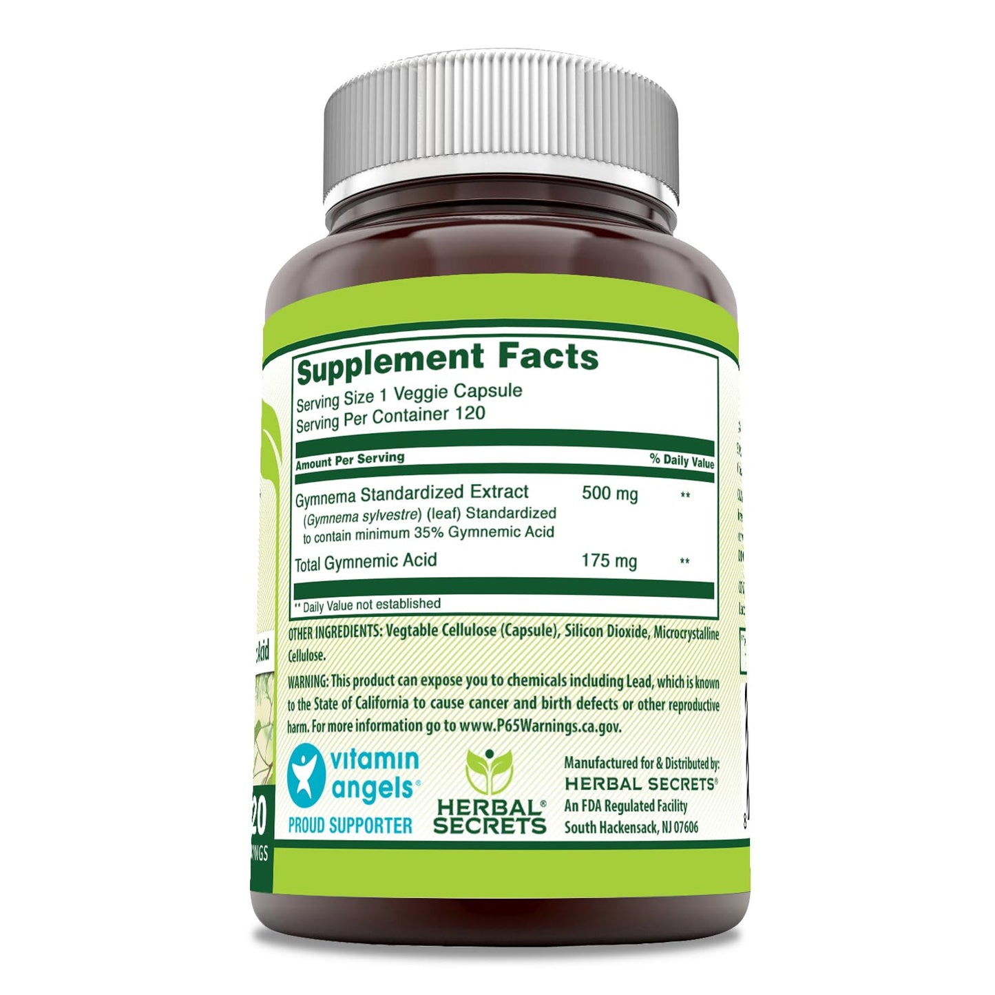 Herbal Secrets Gymnema Sylvestre Capsule 120 Count