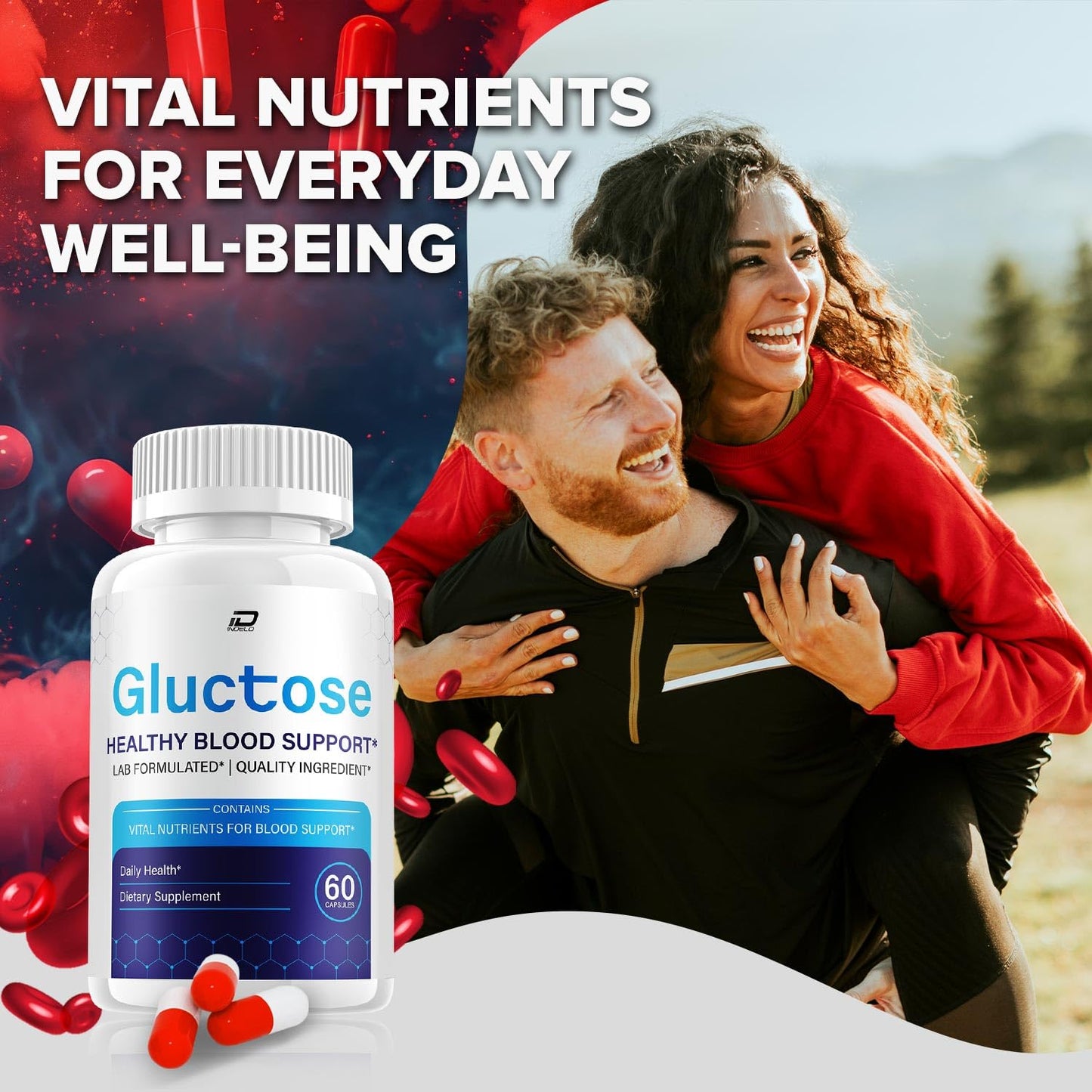 Indelo Gluctose Capsules 300 Capsules