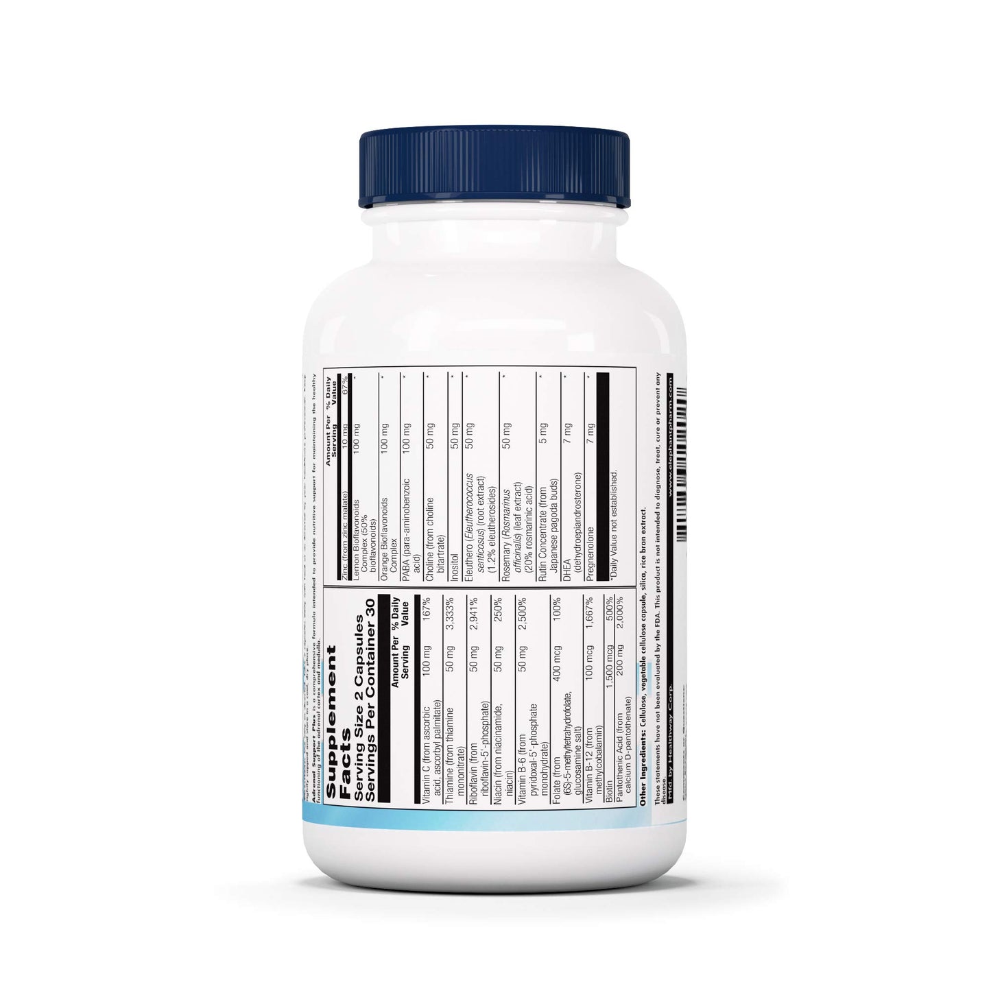 Nutra BioGenesis Adrenal Support Supplement for Women & Men Capsules 60