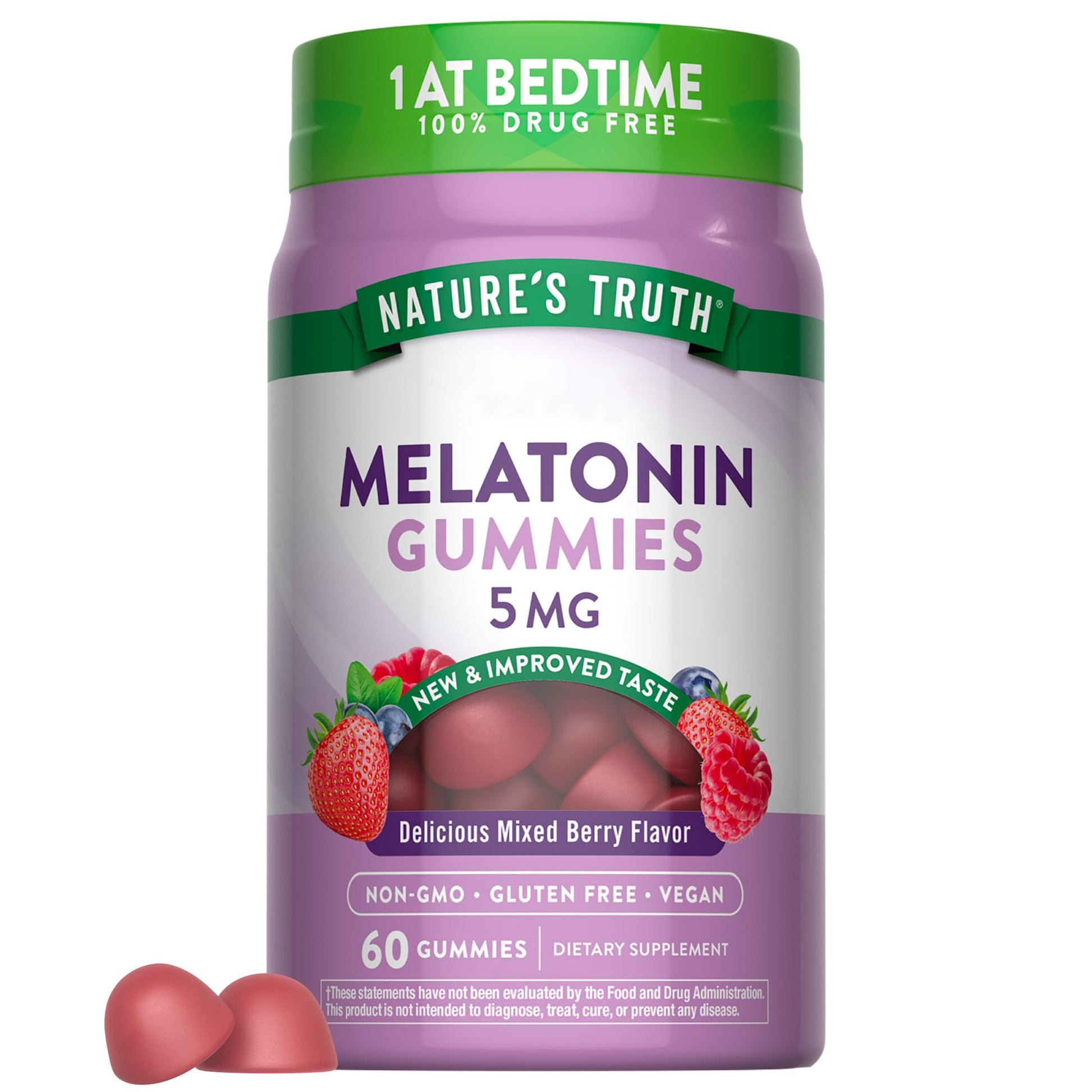 Nature's Truth Melatonin Gummies 60 Count