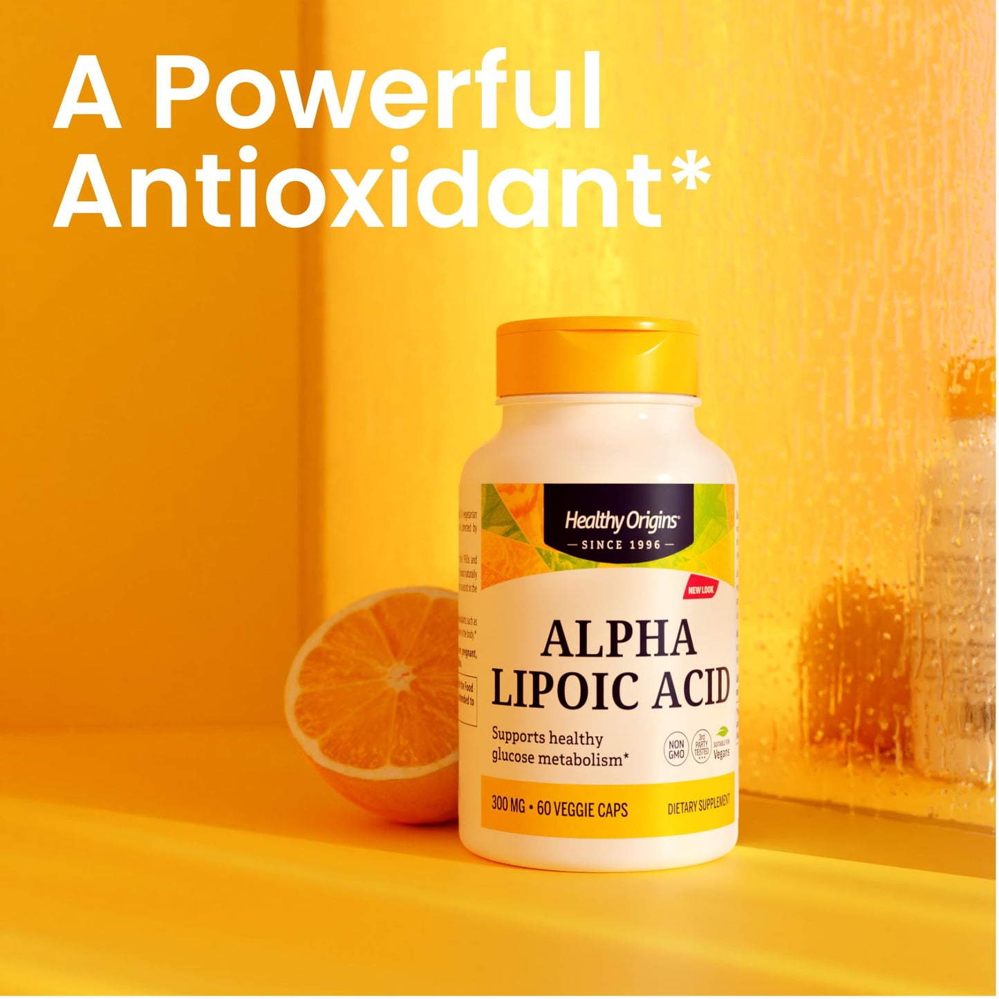 Healthy Origins Alpha Lipoic Acid 300 mg Capsules, 150 Count